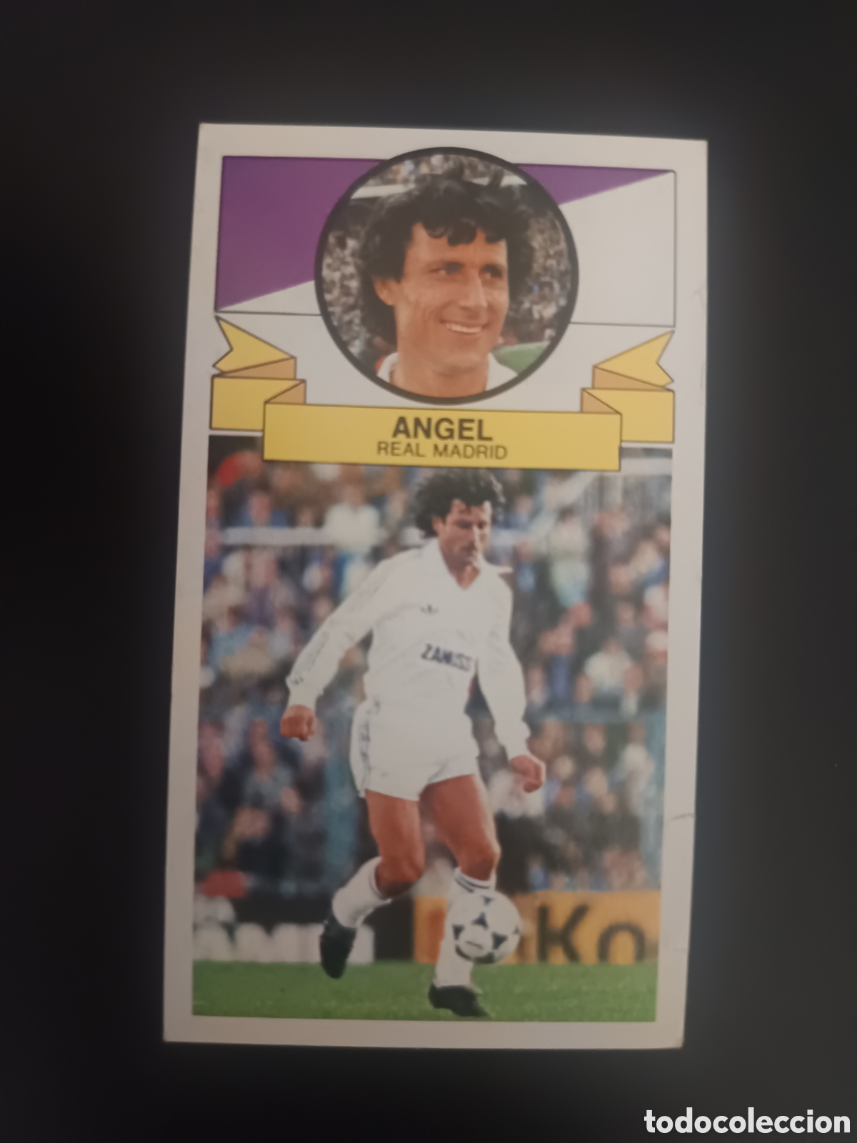 Cromos de f&uacute;tbol: CROMO ANGEL BAJA ED ESTE LIGA 85 86 1985 1986 SIN PEGAR