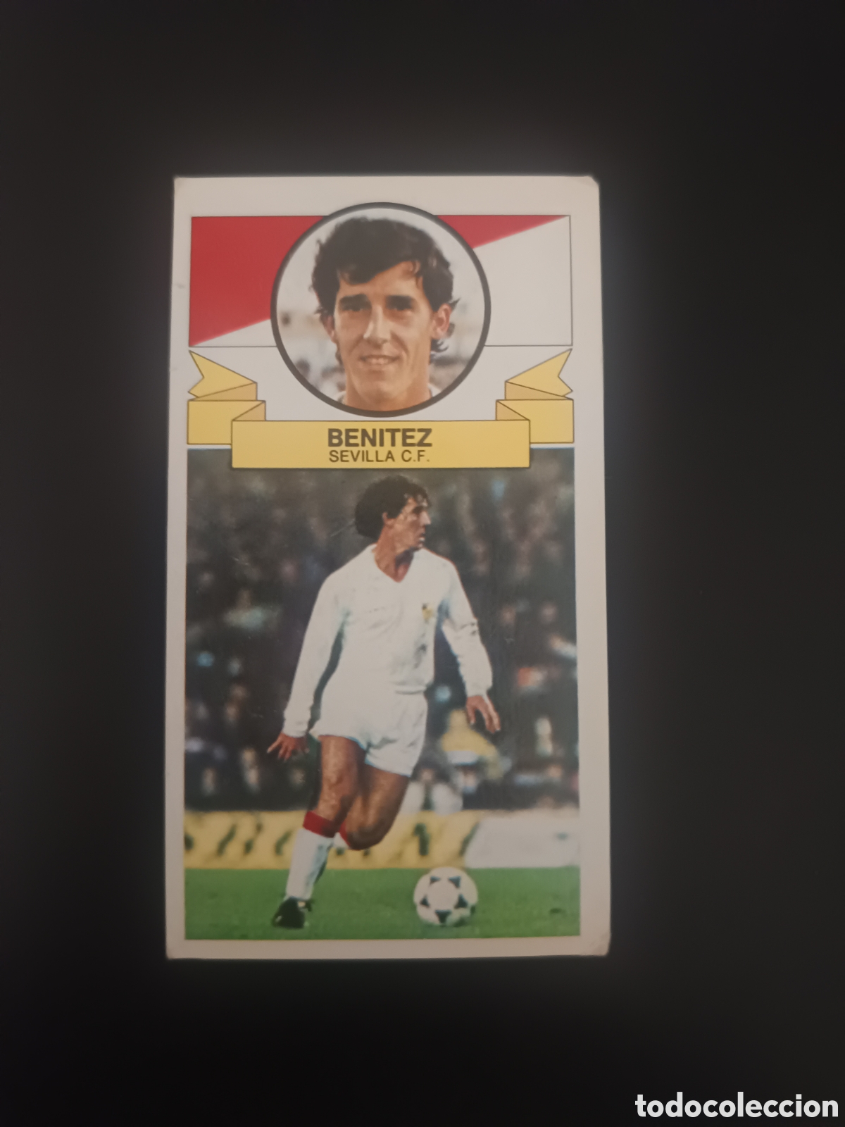 Cromos de f&uacute;tbol: CROMO BENITEZ BAJA ED ESTE LIGA 85 86 1985 1986 SIN PEGAR