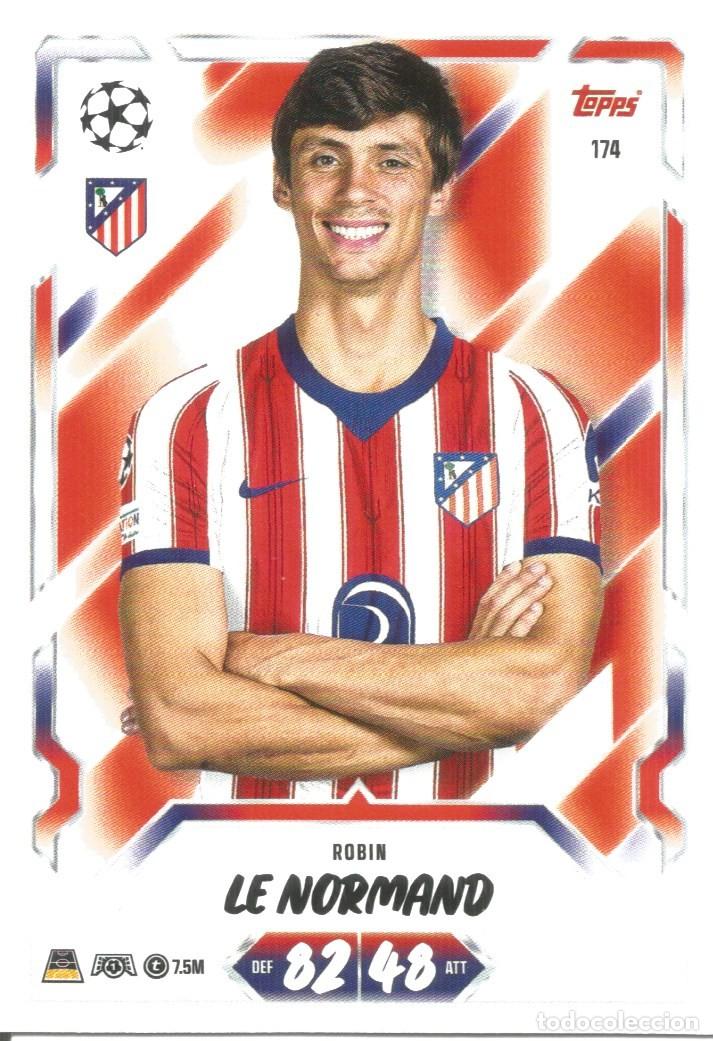 Cromos de f&uacute;tbol: Carta n.&ordm; 174 - Le Normand - Atl&eacute;tico de Madrid - Topps Match Attax 2026 2027 26 27 - Base Card