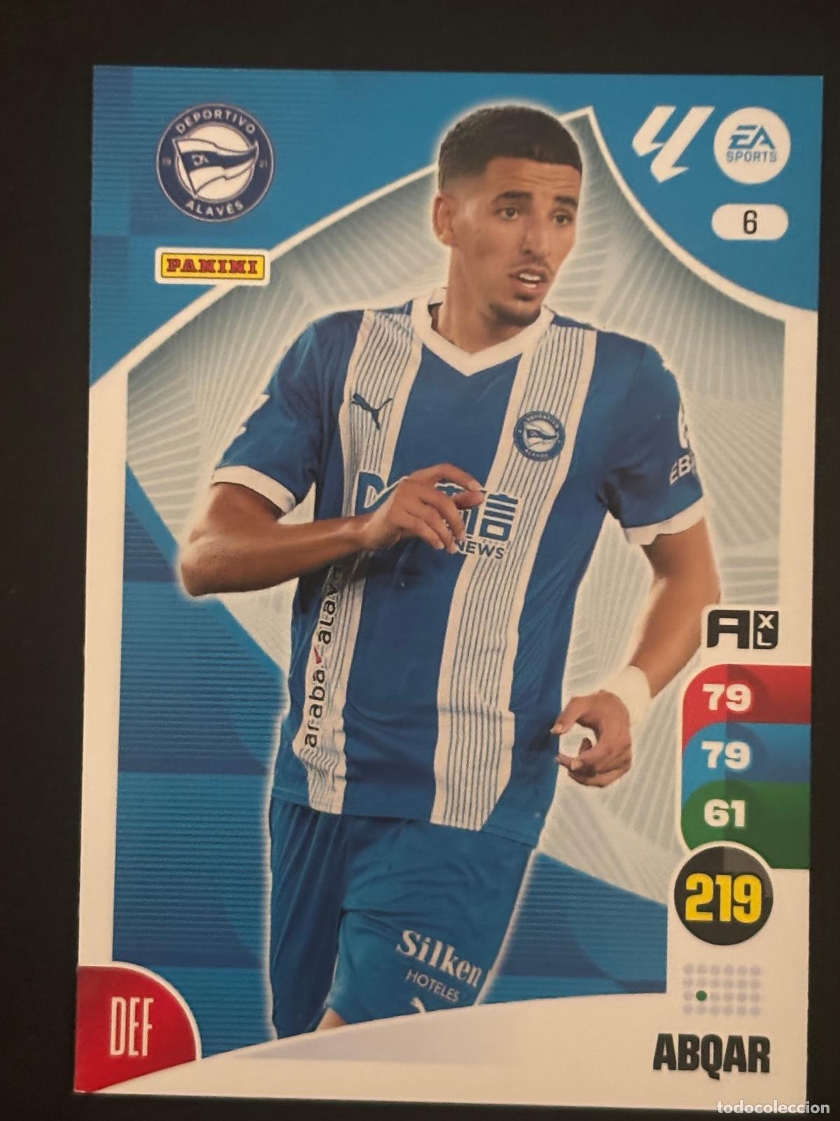 Figurine di Calcio: 6 ABQAR ALAVES ADRENALYN XL LALIGA EA SPORTS 24-25 2024-2025 PANINI