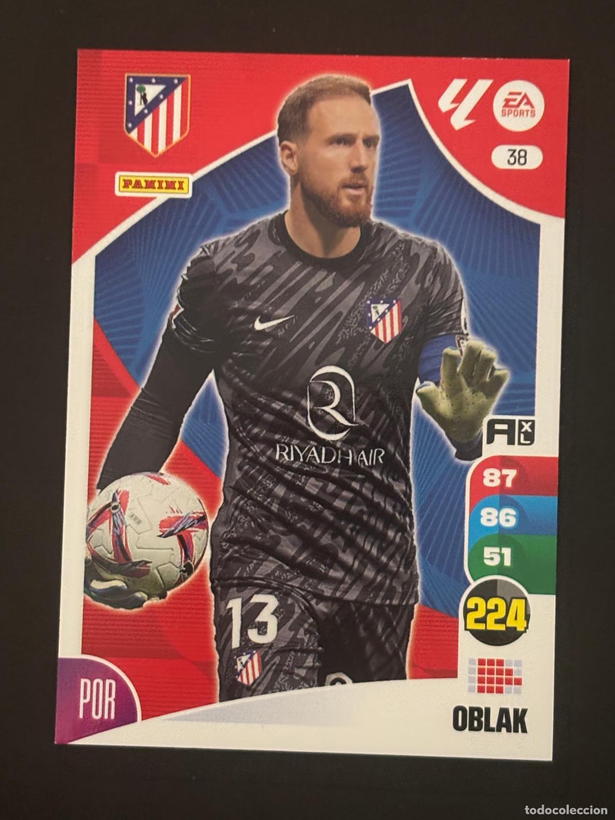 Cartes &agrave; collectionner de Football: 38 OBLAK AT MADRID ADRENALYN XL LALIGA EA SPORTS 24-25 2024-2025 PANINI