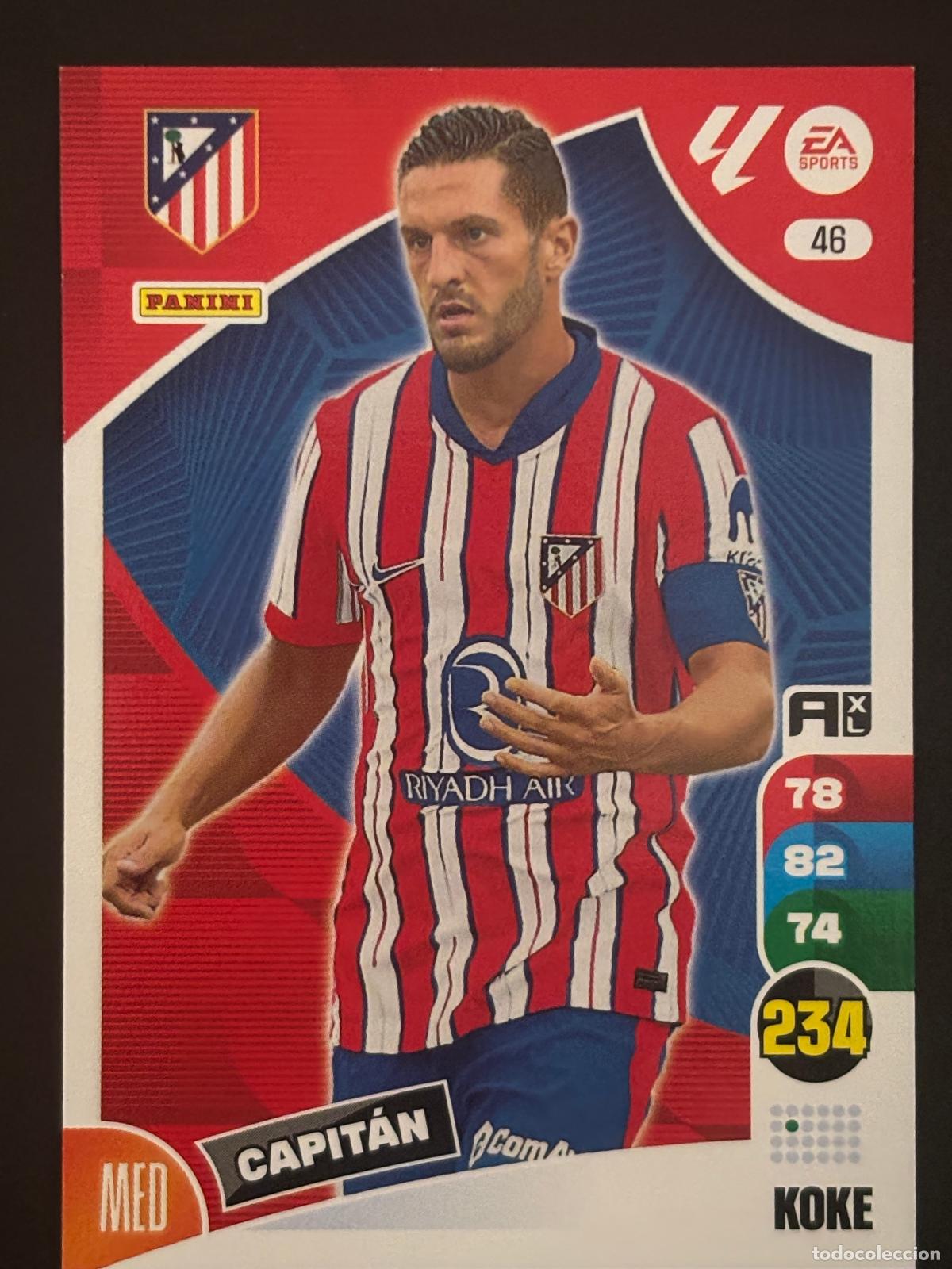 Cartes &agrave; collectionner de Football: 46 KOKE AT MADRID ADRENALYN XL LALIGA EA SPORTS 24-25 2024-2025 PANINI