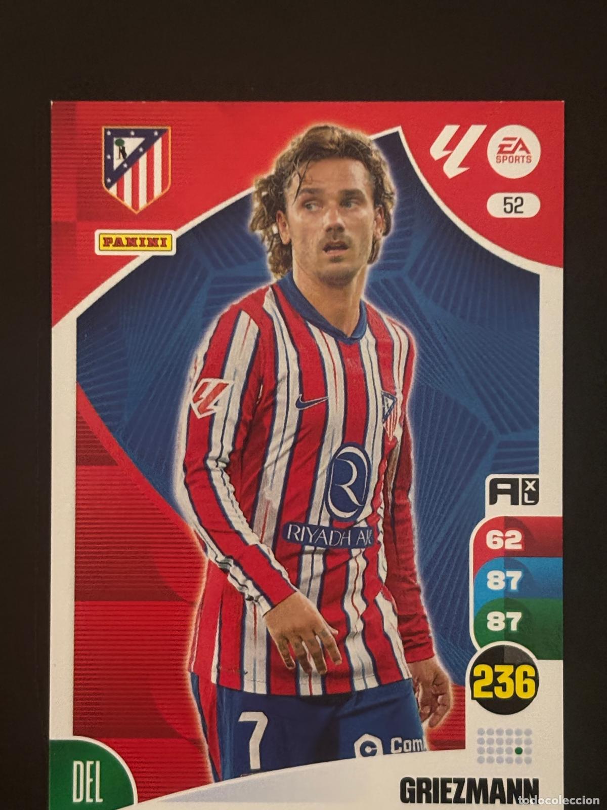 Cartes &agrave; collectionner de Football: 52 GRIEZMANN AT MADRID ADRENALYN XL LALIGA EA SPORTS 24-25 2024-2025 PANINI