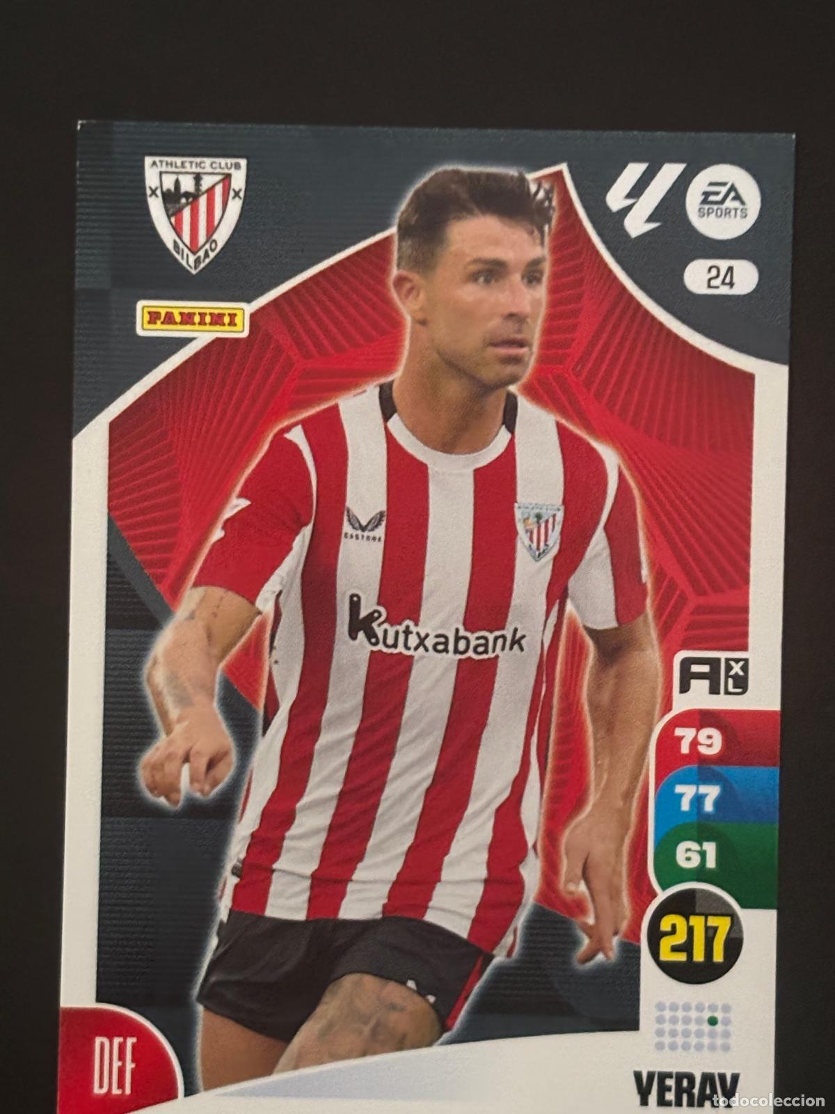 Cartes &agrave; collectionner de Football: 24 YERAY AT BILBAO ADRENALYN XL LALIGA EA SPORTS 24-25 2024-2025 PANINI