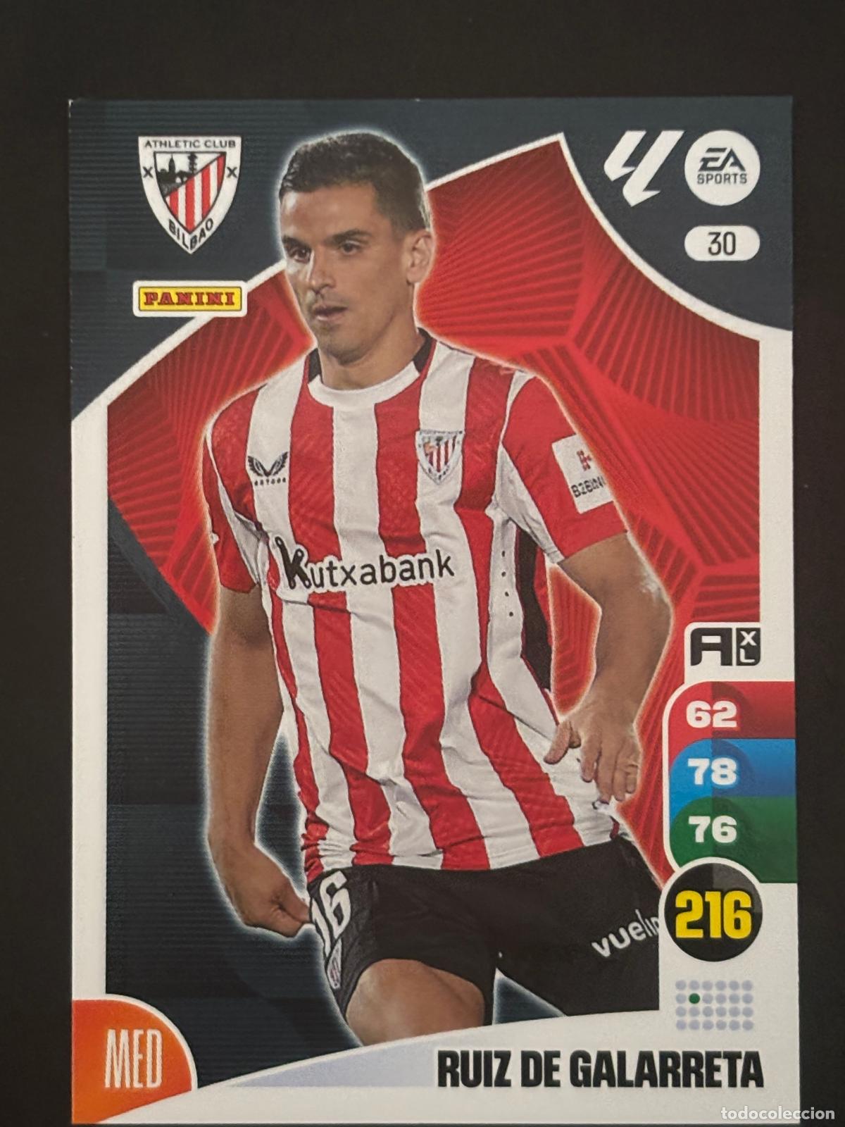 Cartes &agrave; collectionner de Football: 30 RUIZ DE GALARRETA AT BILBAO ADRENALYN XL LALIGA EA SPORTS 24-25 2024-2025 PANINI