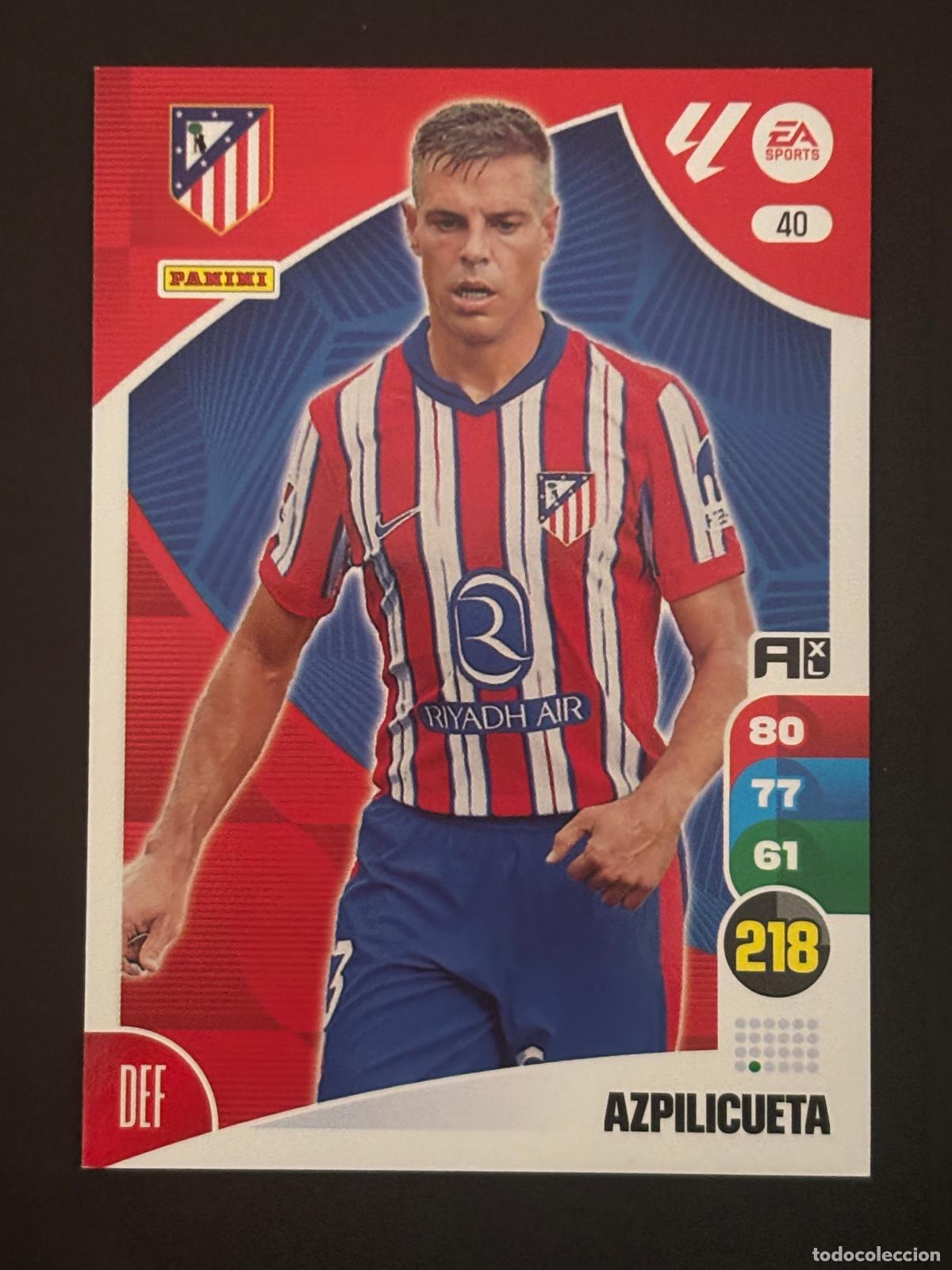 Fu&szlig;ball-Sticker: 40 AZPILICUETA AT MADRID ADRENALYN XL LALIGA EA SPORTS 24-25 2024-2025 PANINI