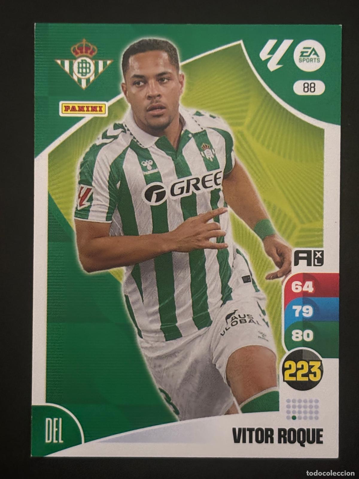 Fu&szlig;ball-Sticker: 88 VITOR ROQUE BETIS ADRENALYN XL LALIGA EA SPORTS 24-25 2024-2025 PANINI