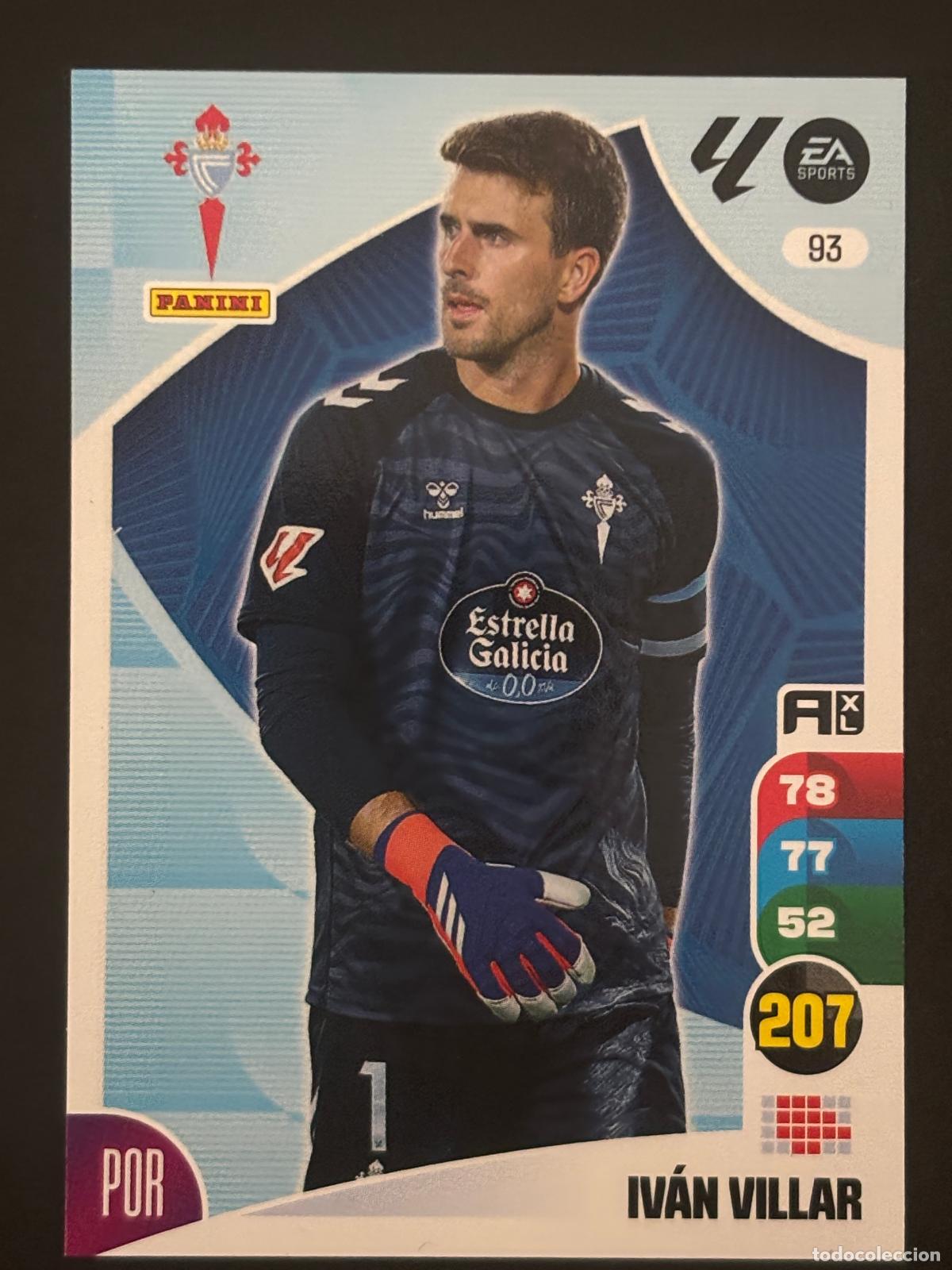 Fu&szlig;ball-Sticker: 93 IV&Aacute;N VILLAR CELTA ADRENALYN XL LALIGA EA SPORTS 24-25 2024-2025 PANINI