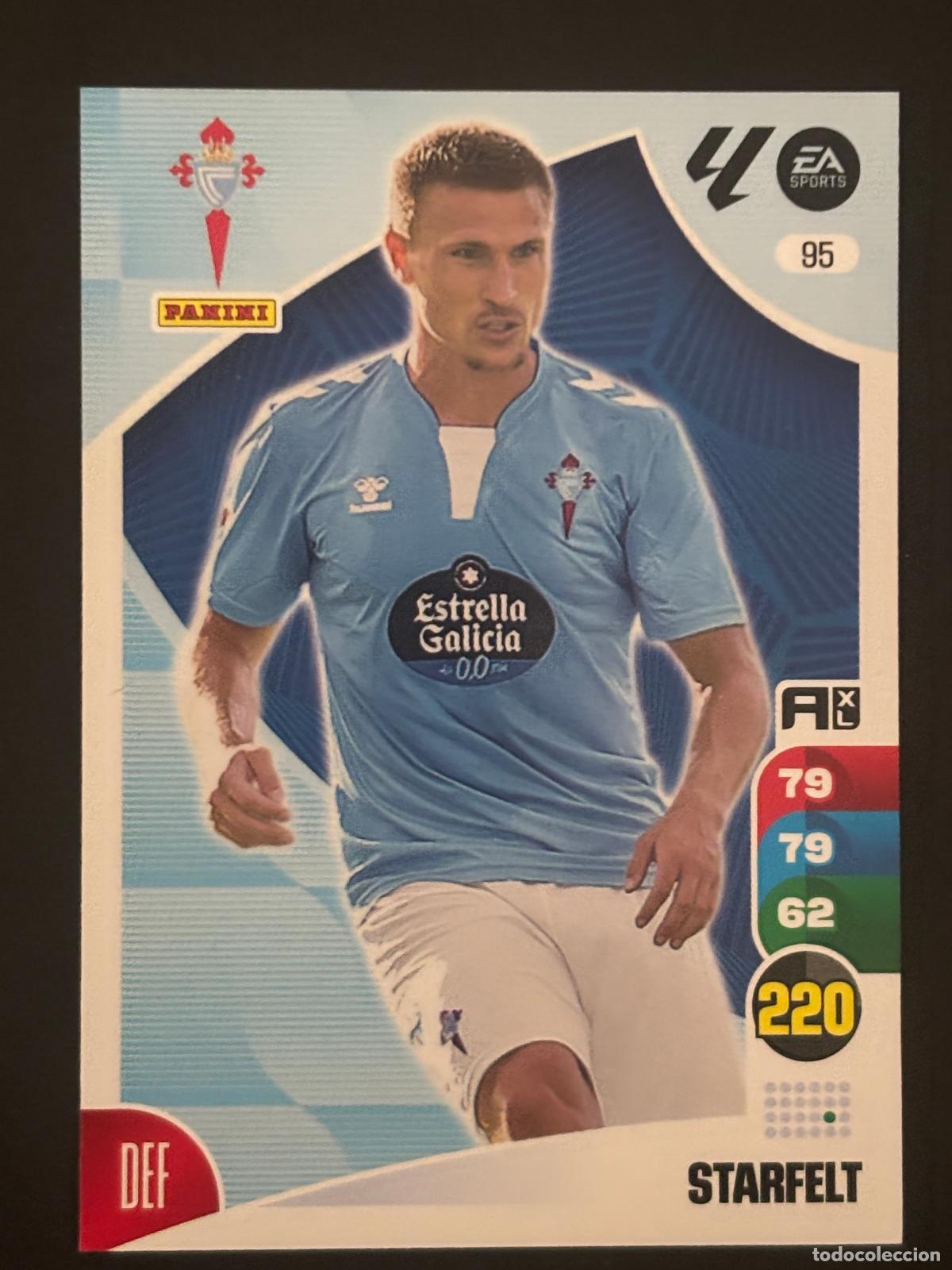 Fu&szlig;ball-Sticker: 95 STARFELT CELTA ADRENALYN XL LALIGA EA SPORTS 24-25 2024-2025 PANINI