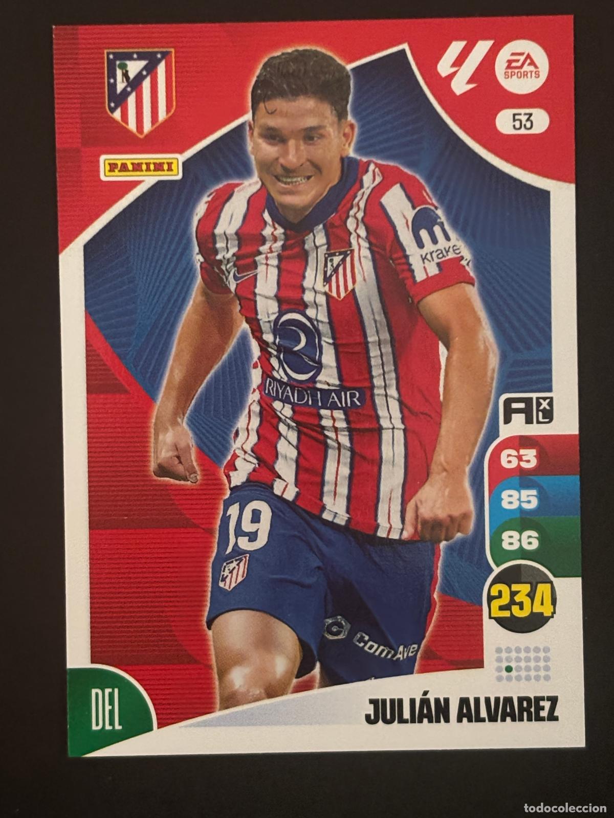 Fu&szlig;ball-Sticker: 53 JULI&Aacute;N &Aacute;LVAREZ AT MADRID ADRENALYN XL LALIGA EA SPORTS 24-25 2024-2025 PANINI
