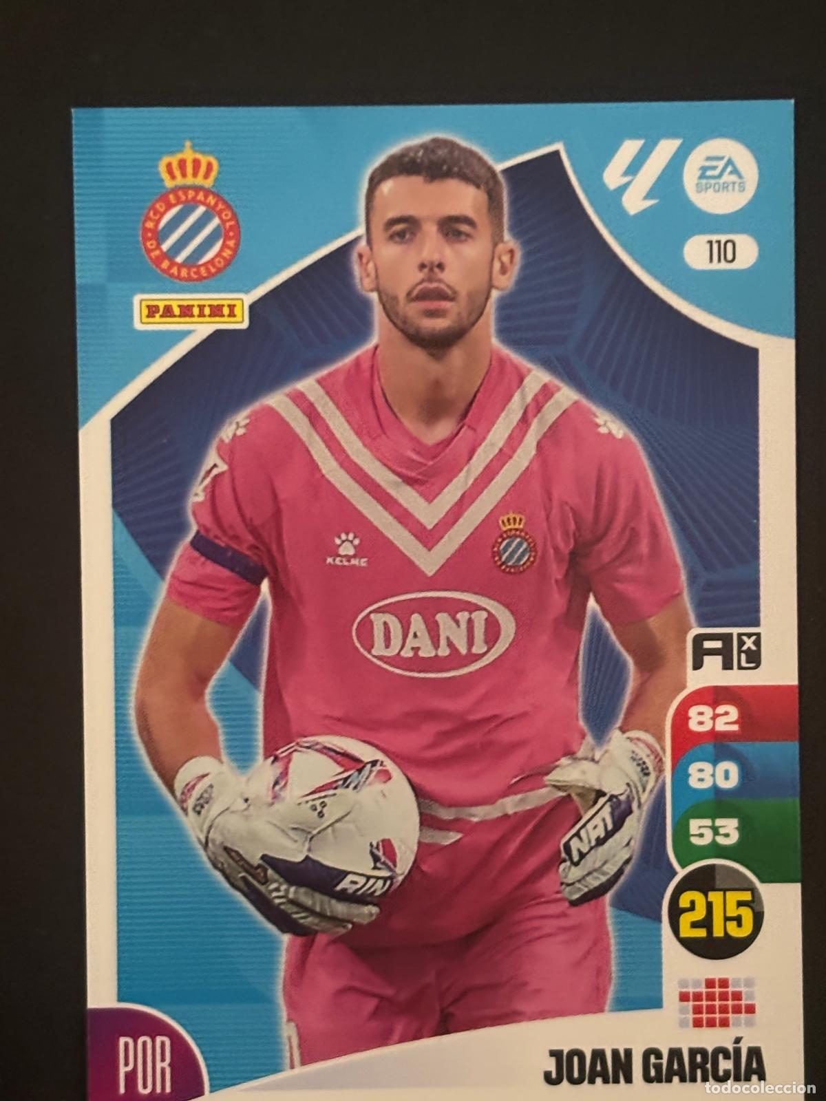 Fu&szlig;ball-Sticker: 110 JOAN GARC&Iacute;A ESPANYOL ADRENALYN XL LALIGA EA SPORTS 24-25 2024-2025 PANINI