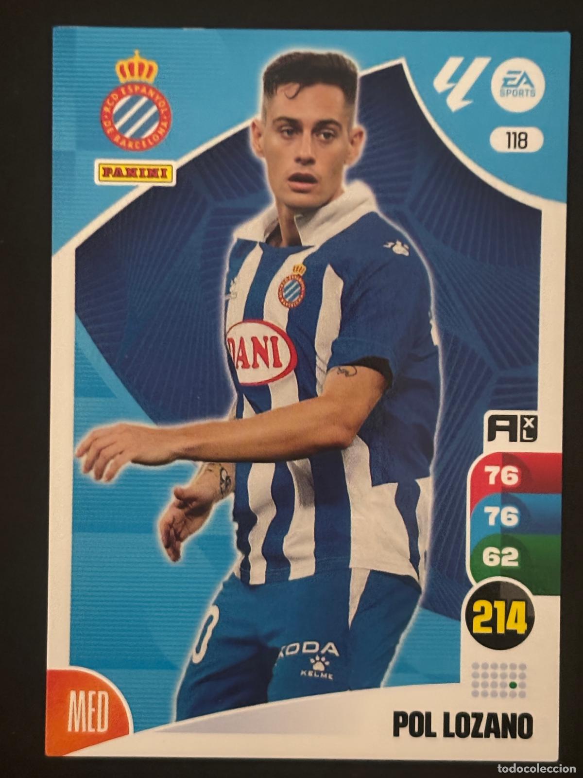 Fu&szlig;ball-Sticker: 118 POL LOZANO ESPANYOL ADRENALYN XL LALIGA EA SPORTS 24-25 2024-2025 PANINI