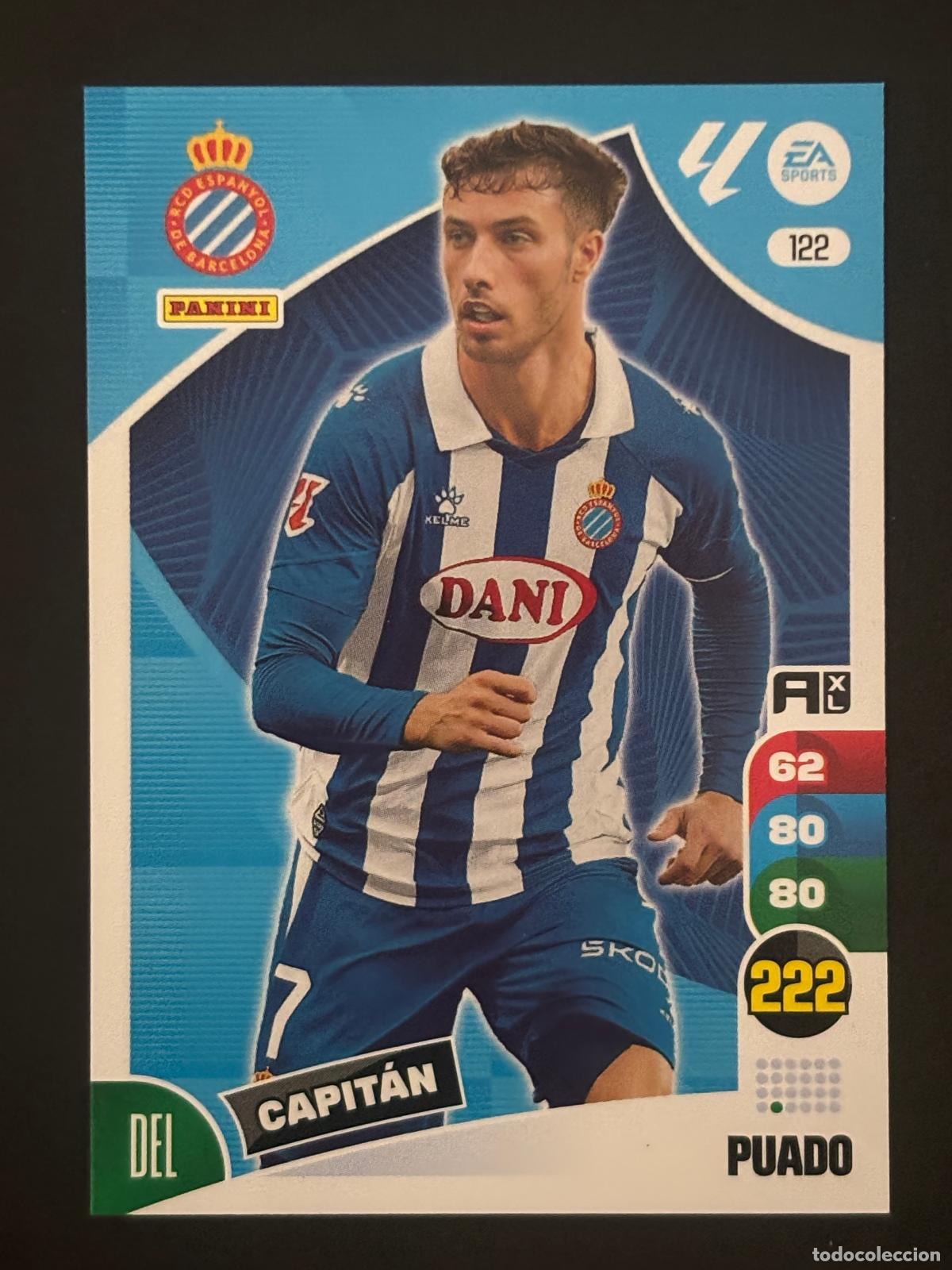 Fu&szlig;ball-Sticker: 122 PUADO ESPANYOL ADRENALYN XL LALIGA EA SPORTS 24-25 2024-2025 PANINI