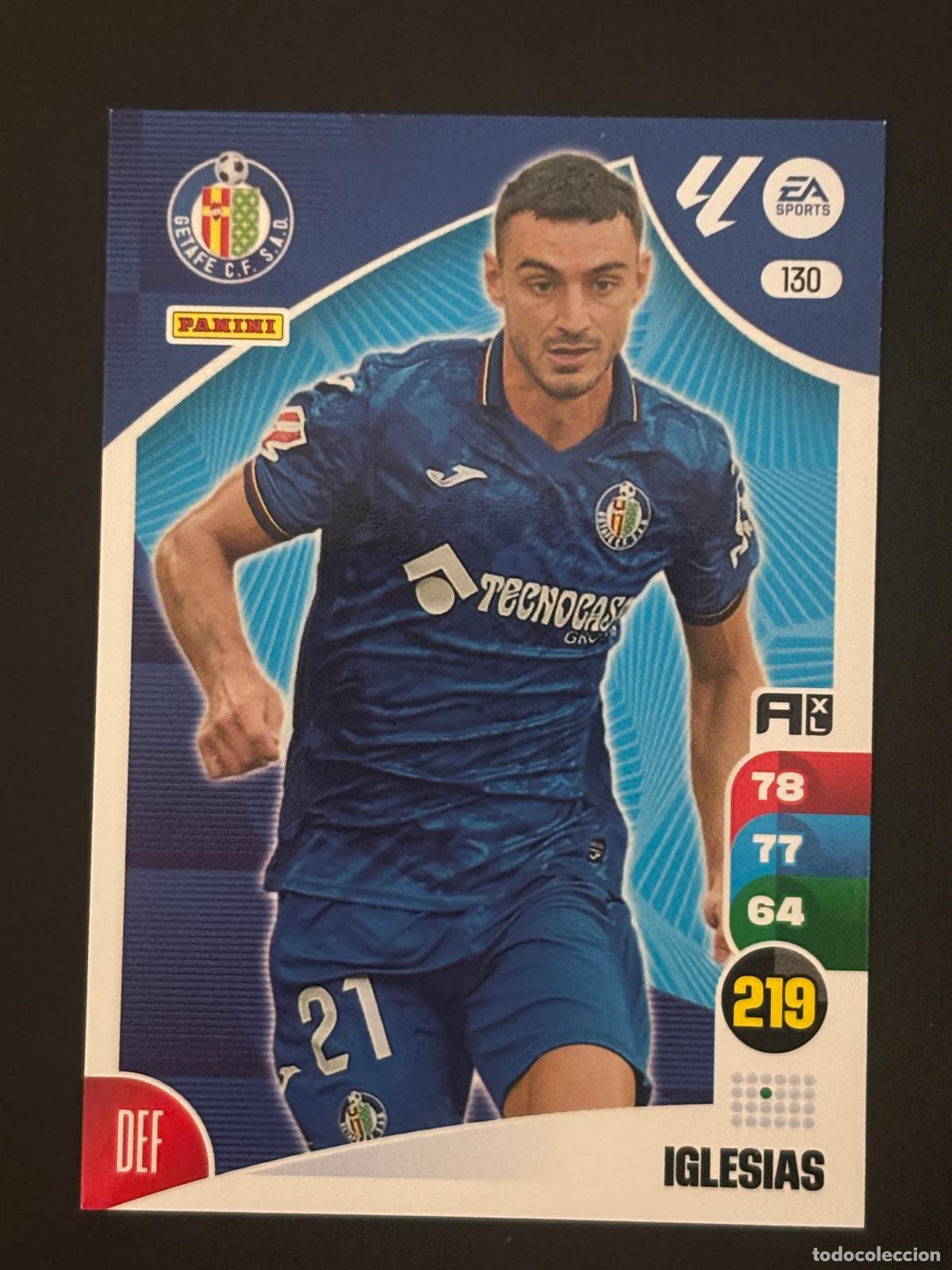 Fu&szlig;ball-Sticker: 130 IGLESIAS GETAFE ADRENALYN XL LALIGA EA SPORTS 24-25 2024-2025 PANINI