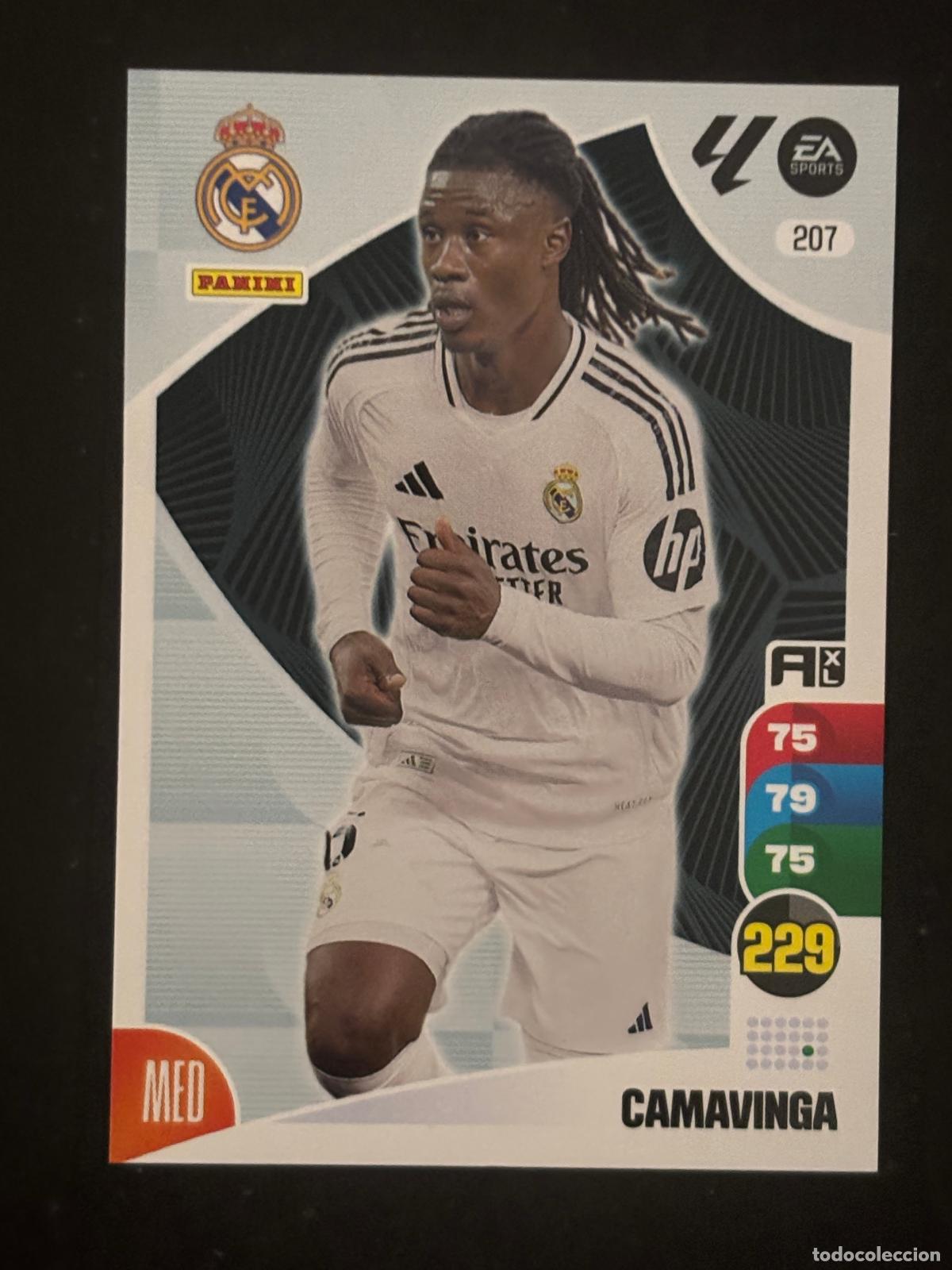 Fu&szlig;ball-Sticker: 207 CAMAVINGA REAL MADRID ADRENALYN XL LALIGA EA SPORTS 24-25 2024-2025 PANINI