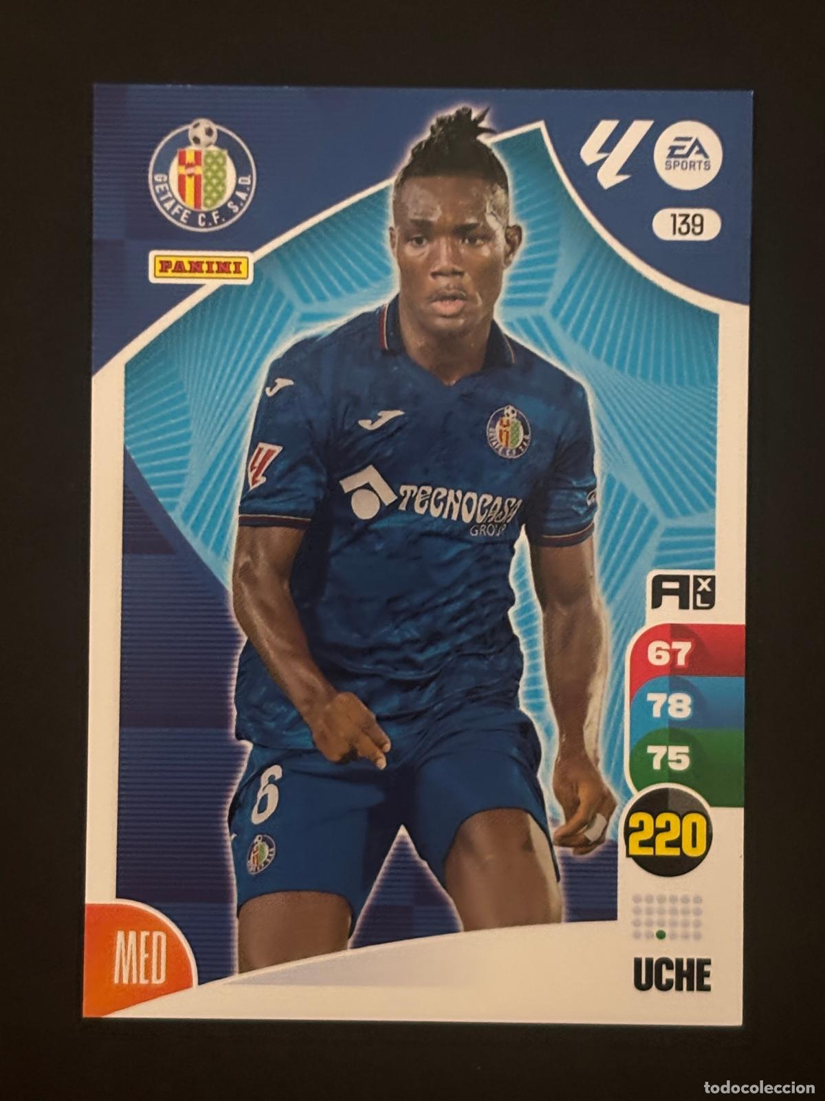 Fu&szlig;ball-Sticker: 139 UCHE GETAFE ADRENALYN XL LALIGA EA SPORTS 24-25 2024-2025 PANINI