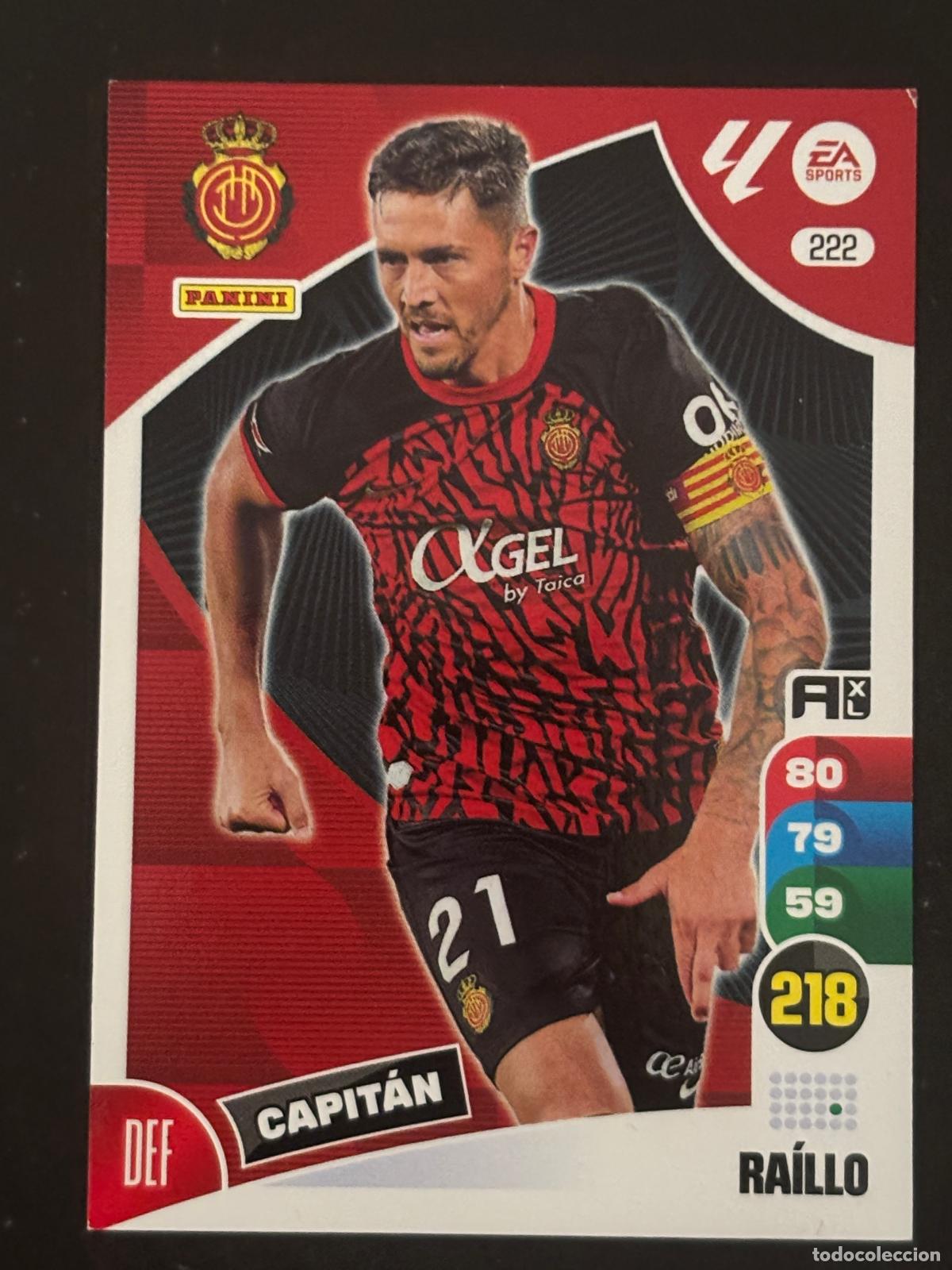Fu&szlig;ball-Sticker: 222 RA&Iacute;LLO MALLORCA ADRENALYN XL LALIGA EA SPORTS 24-25 2024-2025 PANINI