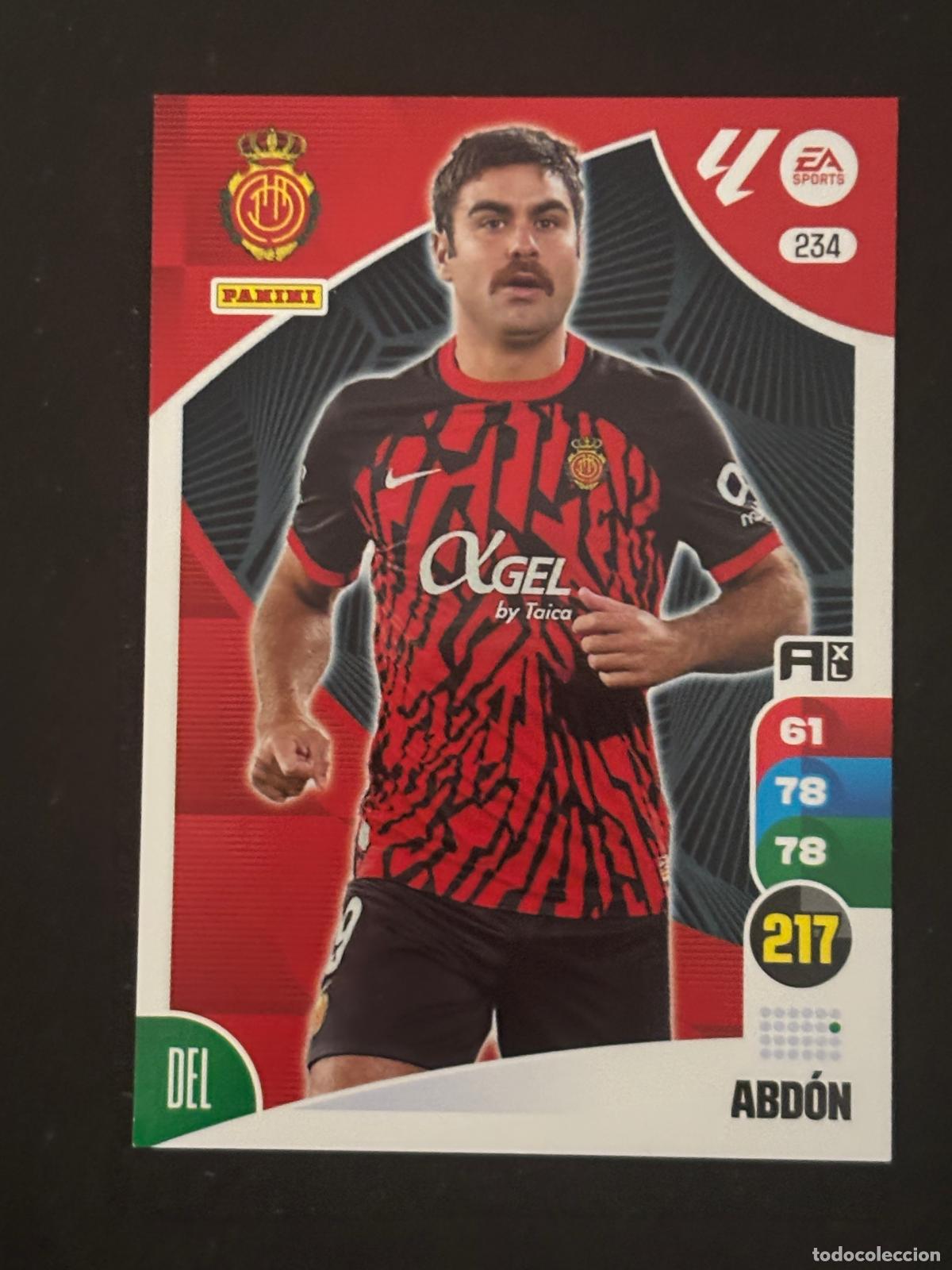 Fu&szlig;ball-Sticker: 234 ABD&Oacute;N MALLORCA ADRENALYN XL LALIGA EA SPORTS 24-25 2024-2025 PANINI
