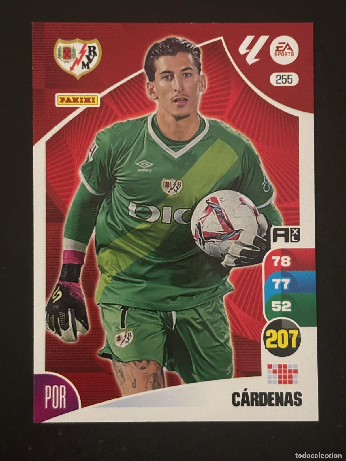 Fu&szlig;ball-Sticker: 255 C&Aacute;RDENAS RAYO ADRENALYN XL LALIGA EA SPORTS 24-25 2024-2025 PANINI