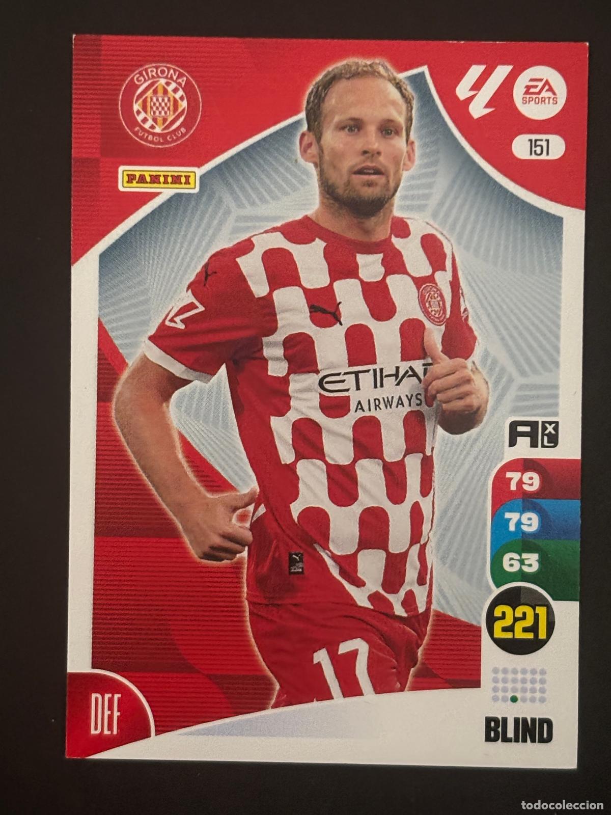 Fu&szlig;ball-Sticker: 151 BLIND GIRONA ADRENALYN XL LALIGA EA SPORTS 24-25 2024-2025 PANINI