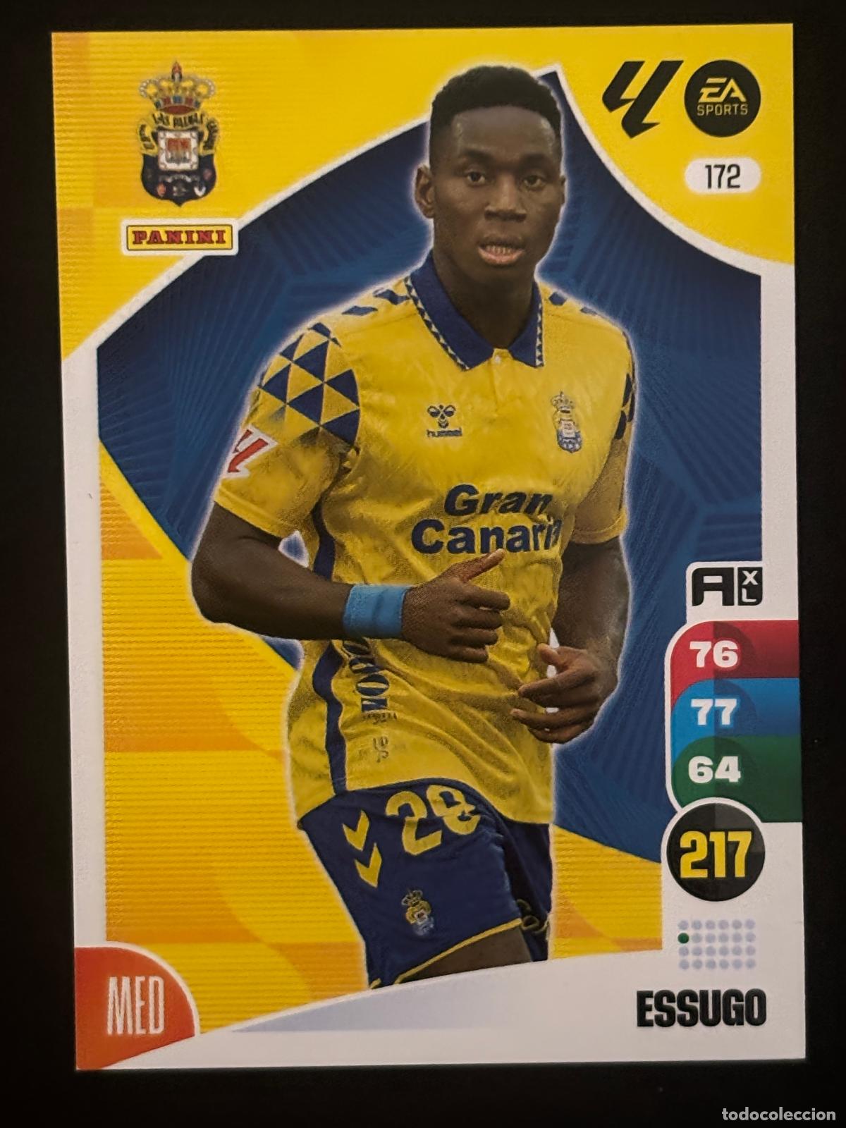Fu&szlig;ball-Sticker: 172 ESSUGO LAS PALMAS ADRENALYN XL LALIGA EA SPORTS 24-25 2024-2025 PANINI