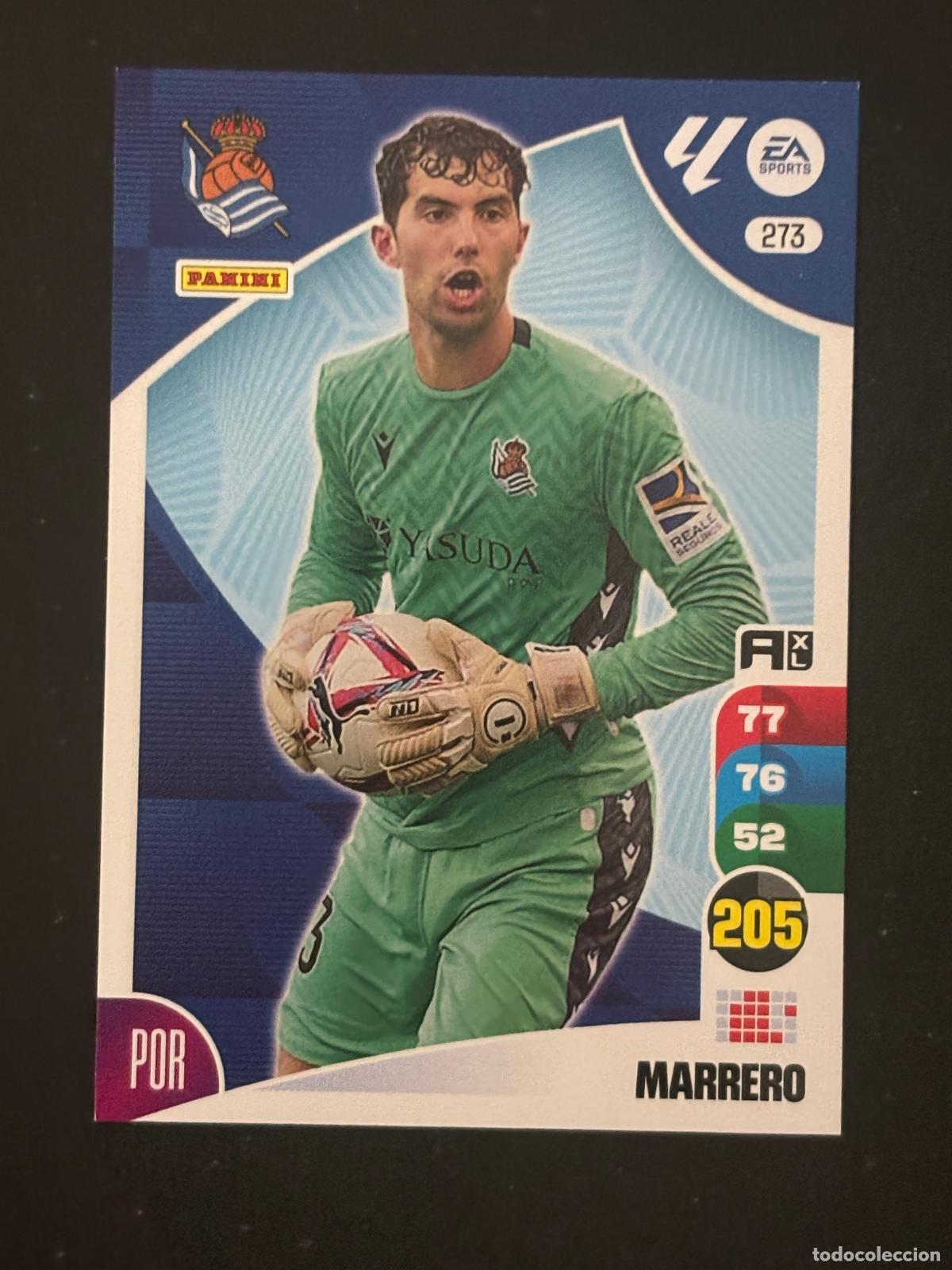 Football Stickers: 273 MARRERO REAL SOCIEDAD ADRENALYN XL LALIGA EA SPORTS 24-25 2024-2025 PANINI