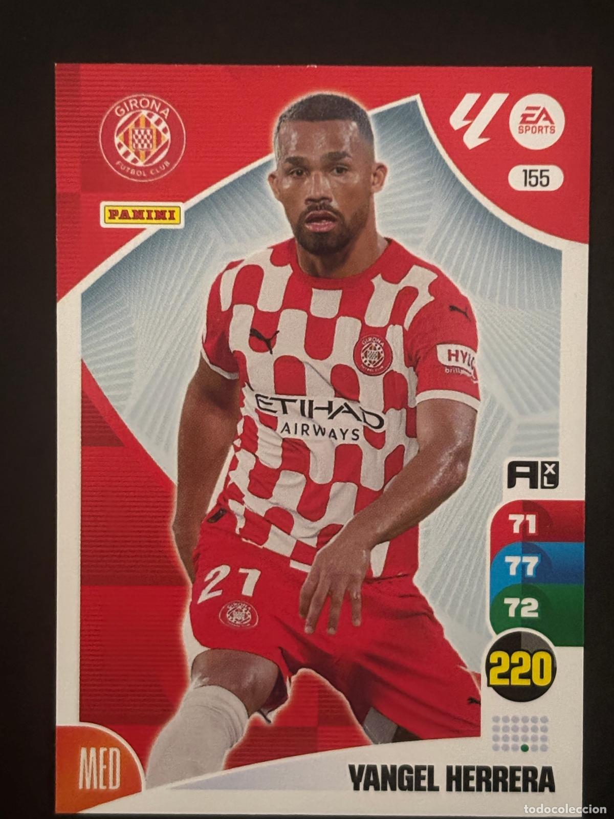 Football Stickers: 155 YANGEL HERRERA GIRONA ADRENALYN XL LALIGA EA SPORTS 24-25 2024-2025 PANINI