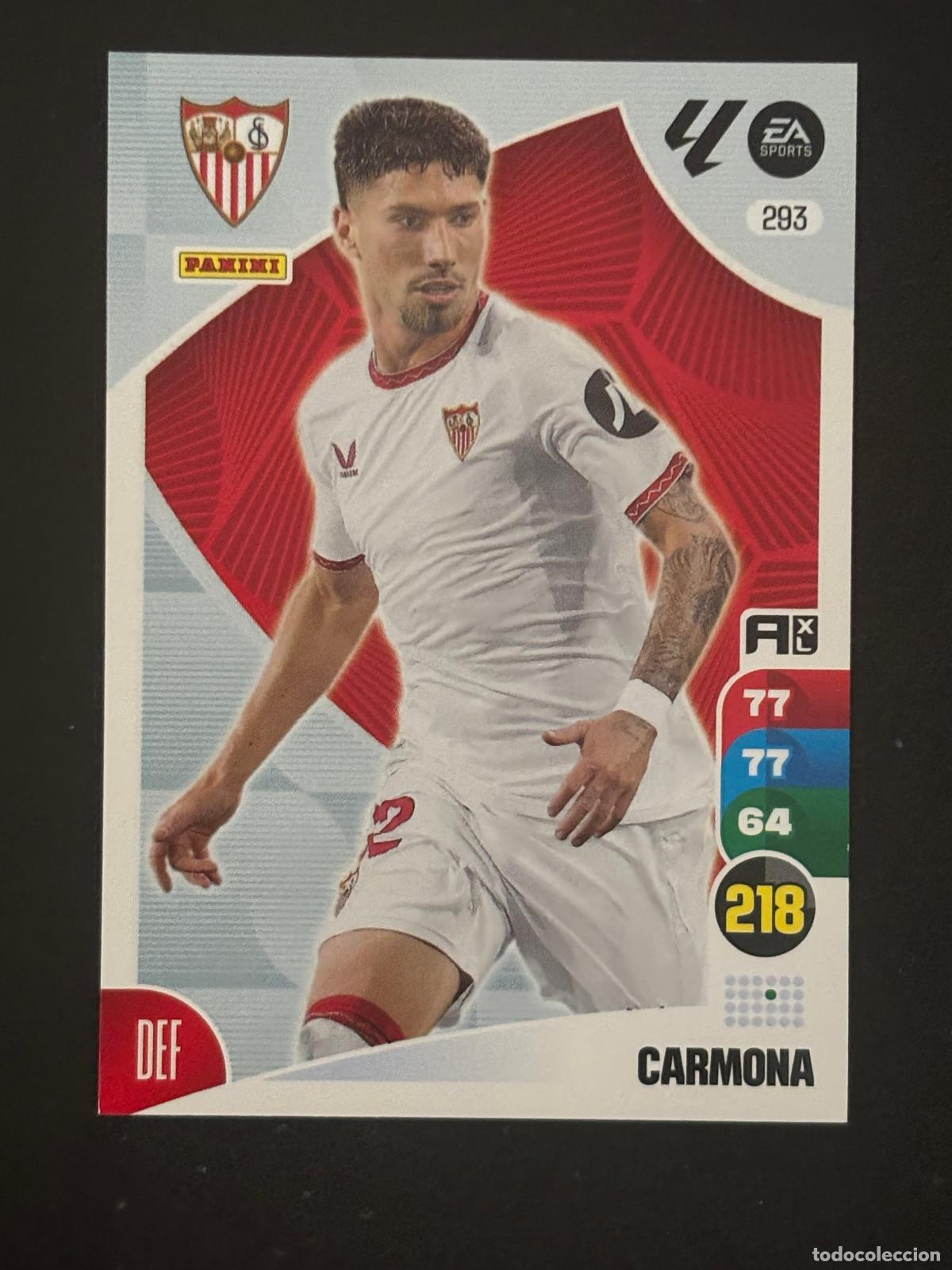 Football Stickers: 293 CARMONA SEVILLA ADRENALYN XL LALIGA EA SPORTS 24-25 2024-2025 PANINI