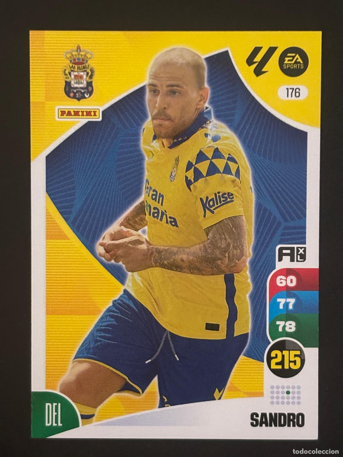 Football Stickers: 176 SANDRO LAS PALMAS ADRENALYN XL LALIGA EA SPORTS 24-25 2024-2025 PANINI