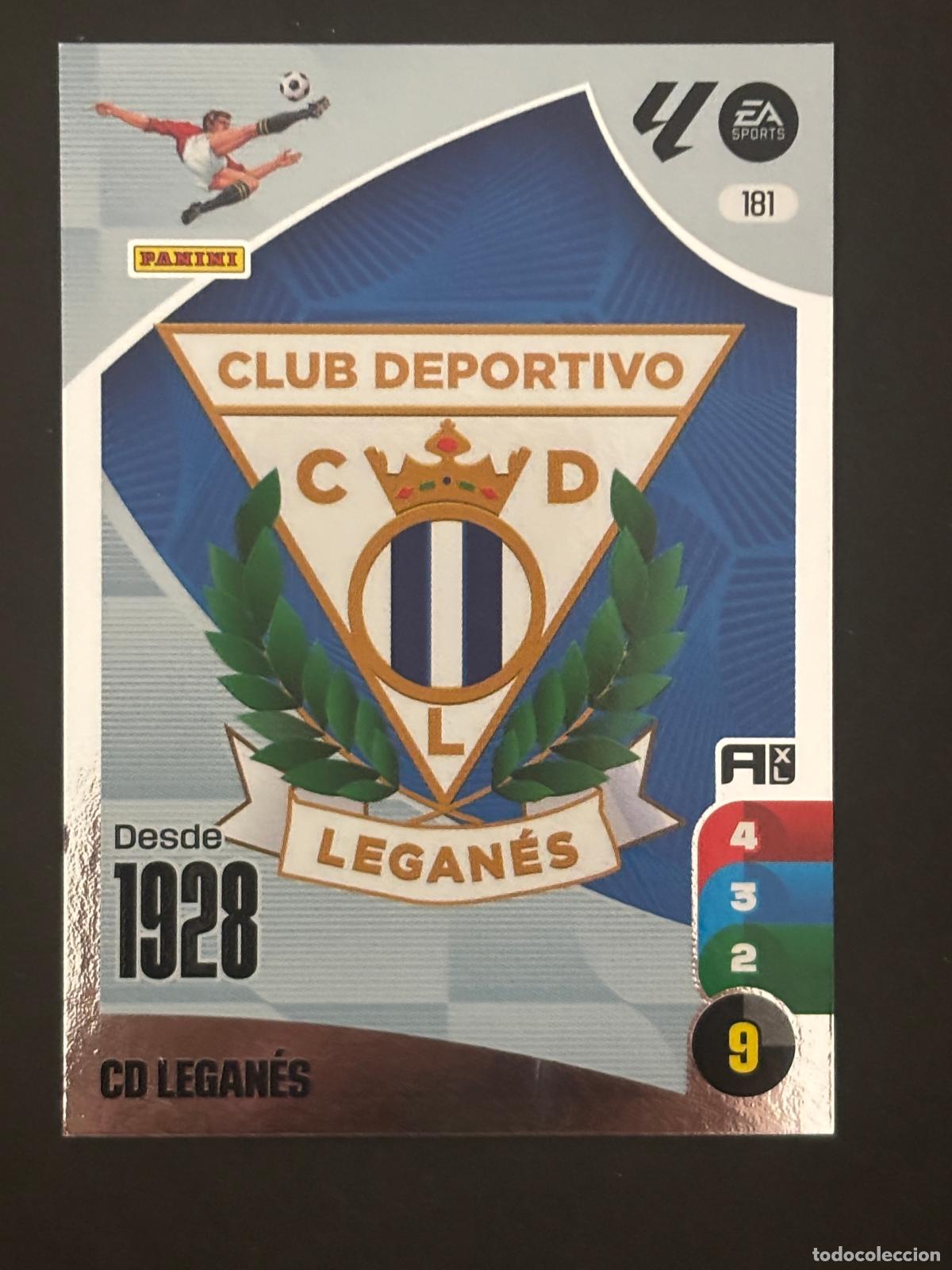 Football Stickers: 181 ESCUDO LEGANES ADRENALYN XL LALIGA EA SPORTS 24-25 2024-2025 PANINI