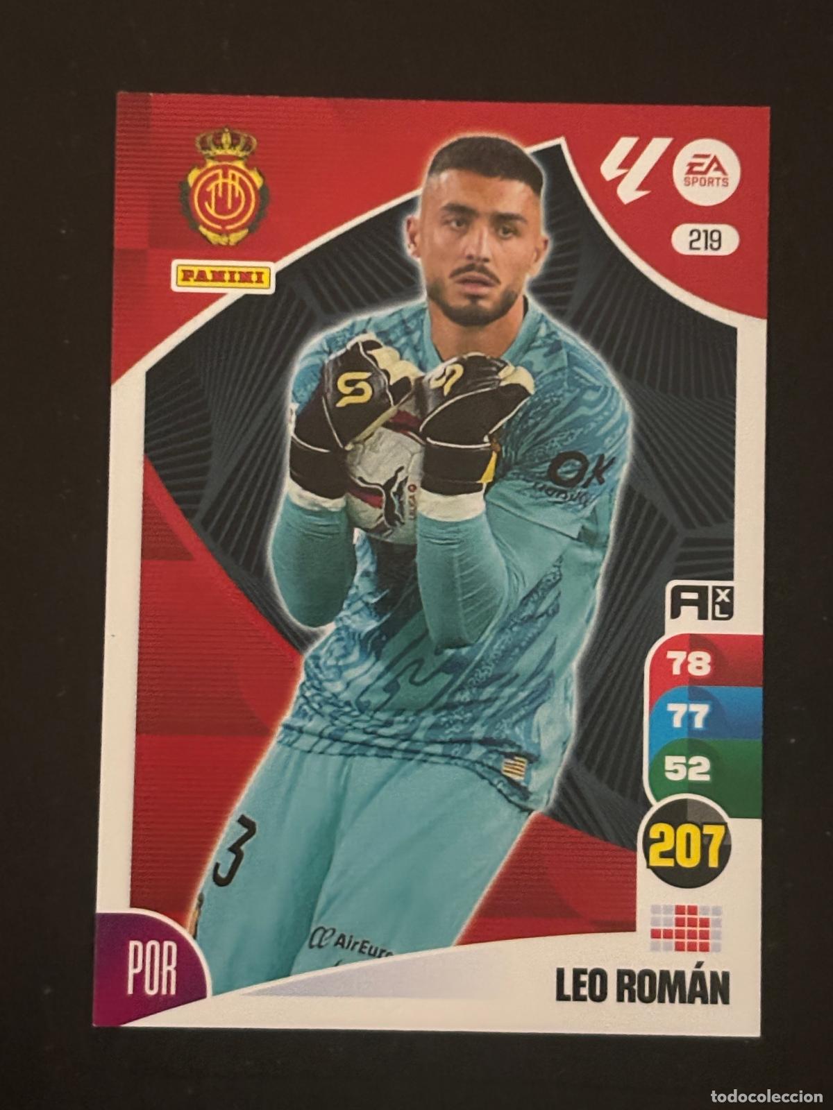 Cromos de f&uacute;tbol: 219 LEO ROM&Aacute;N MALLORCA ADRENALYN XL LALIGA EA SPORTS 24-25 2024-2025 PANINI