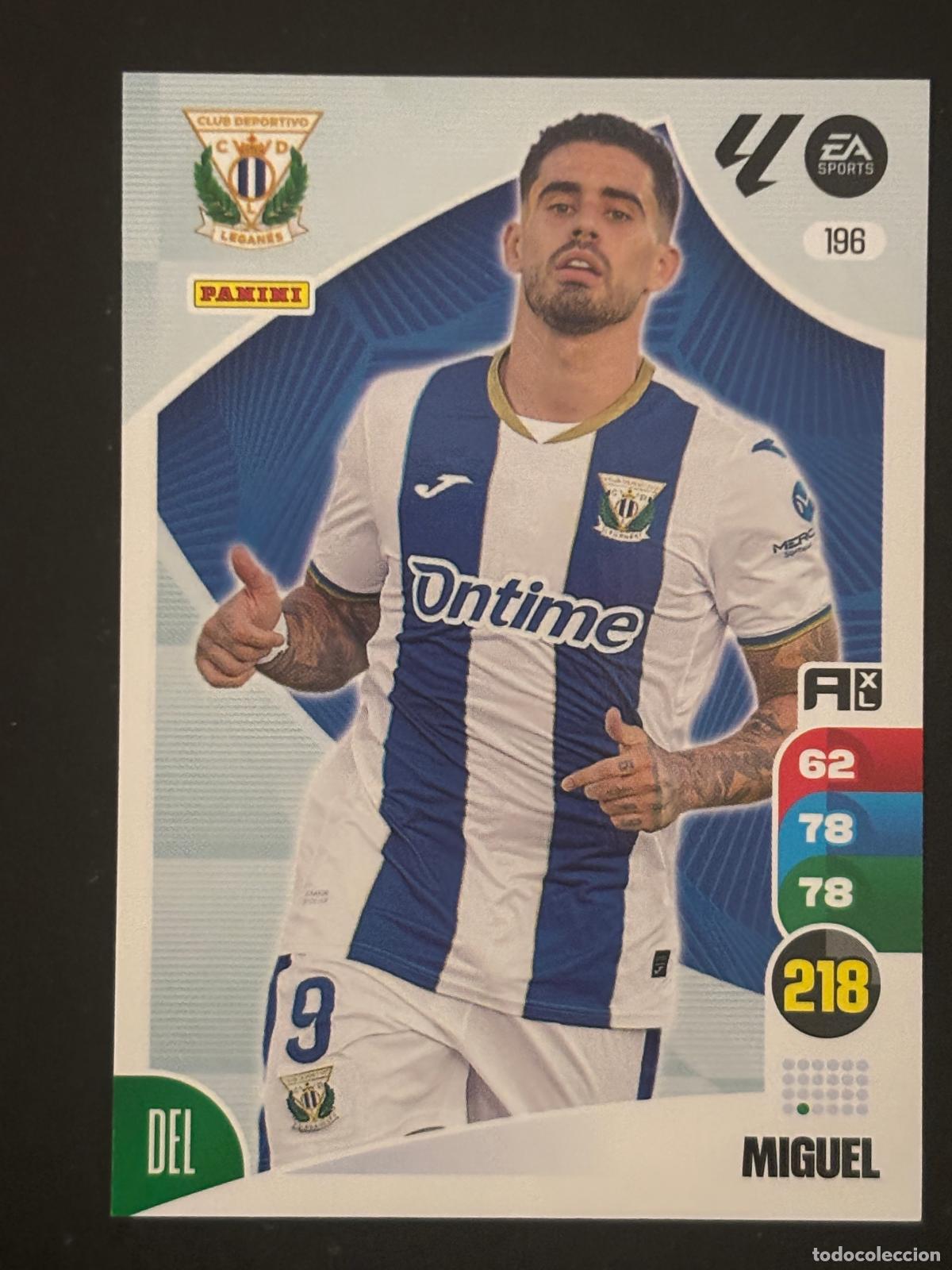 Cromos de f&uacute;tbol: 196 MIGUEL LEGANES ADRENALYN XL LALIGA EA SPORTS 24-25 2024-2025 PANINI