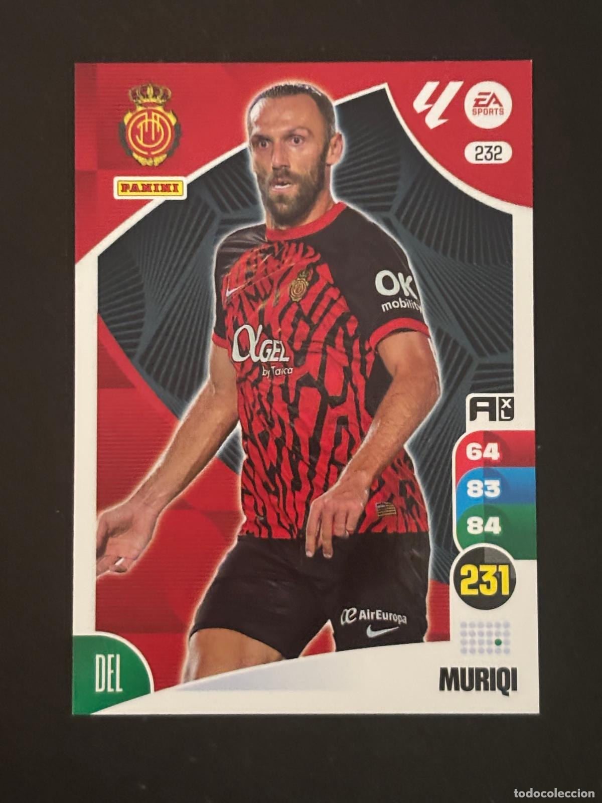 Football Stickers: 232 MURIQI MALLORCA ADRENALYN XL LALIGA EA SPORTS 24-25 2024-2025 PANINI