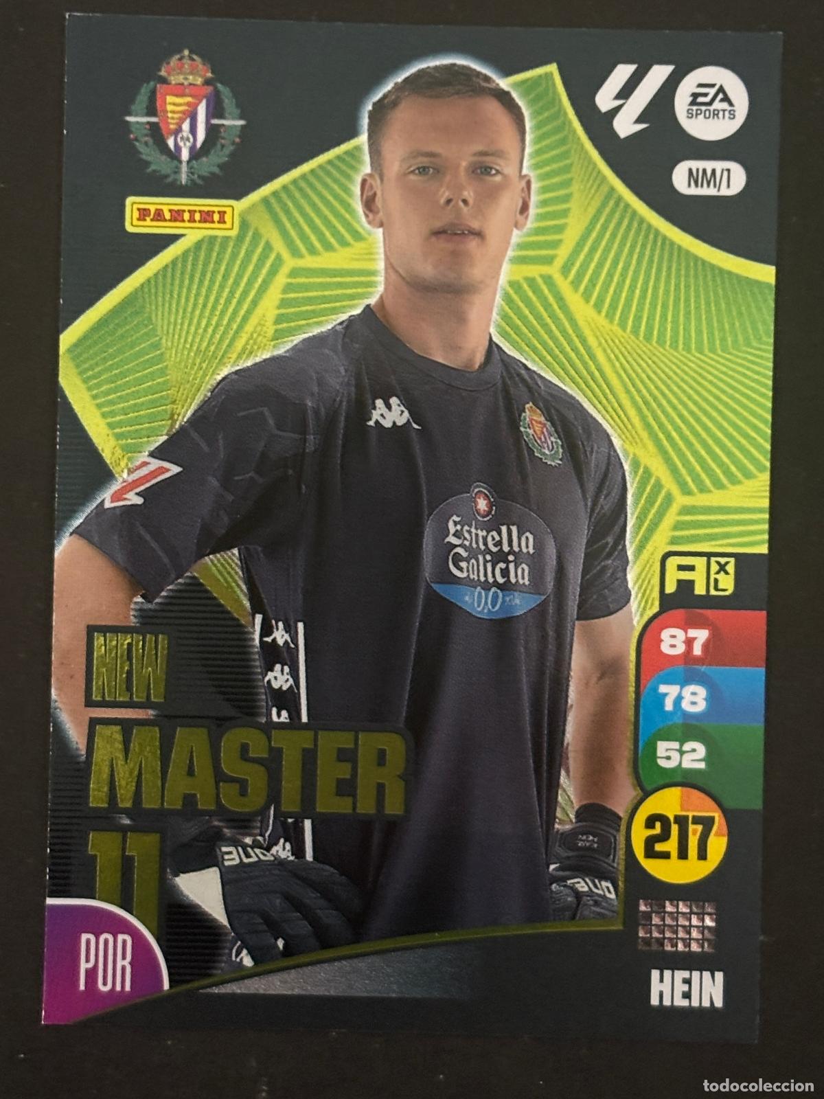 Football Stickers: NM1 HEIN VALLADOLID NEW MASTER 11 ADRENALYN XL LALIGA EA SPORTS 24-25 2024-2025 PANINI