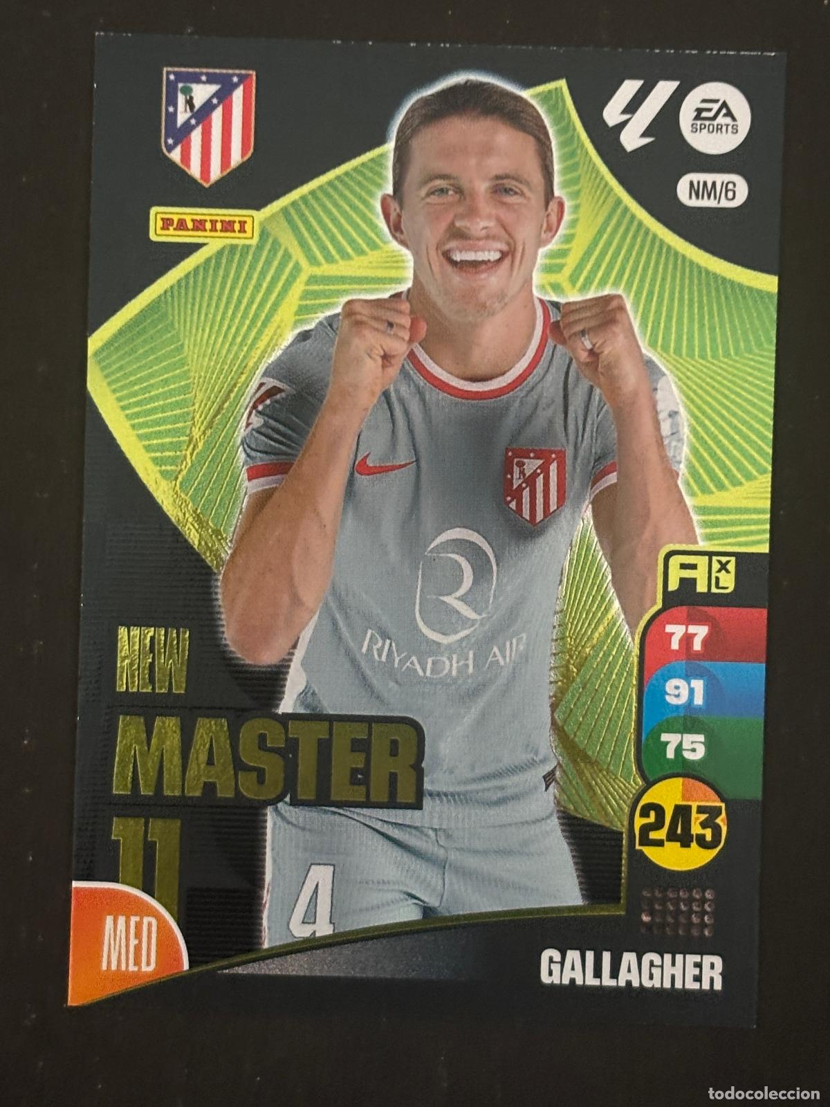 Football Stickers: NM6 GALLAGHER AT MADRID NEW MASTER 11 ADRENALYN XL LALIGA EA SPORTS 24-25 2024-2025 PANINI