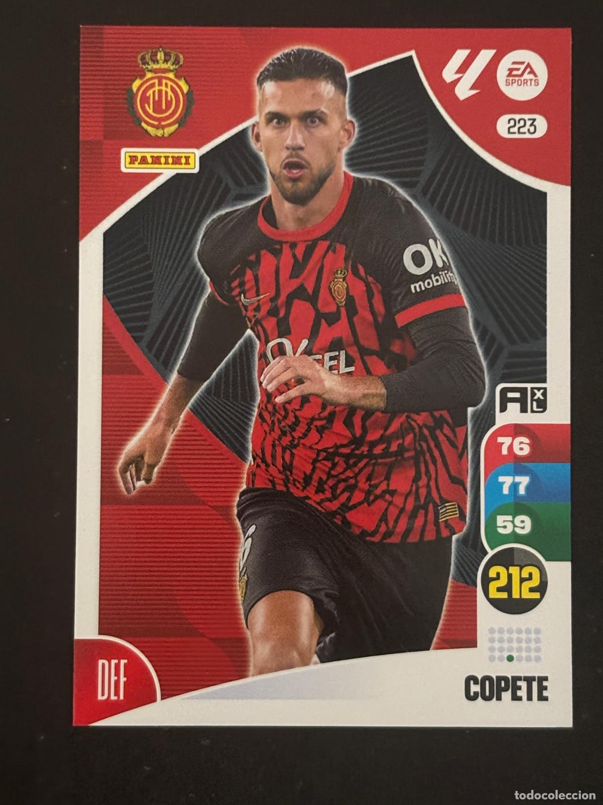 Football Stickers: 223 COPETE MALLORCA ADRENALYN XL LALIGA EA SPORTS 24-25 2024-2025 PANINI