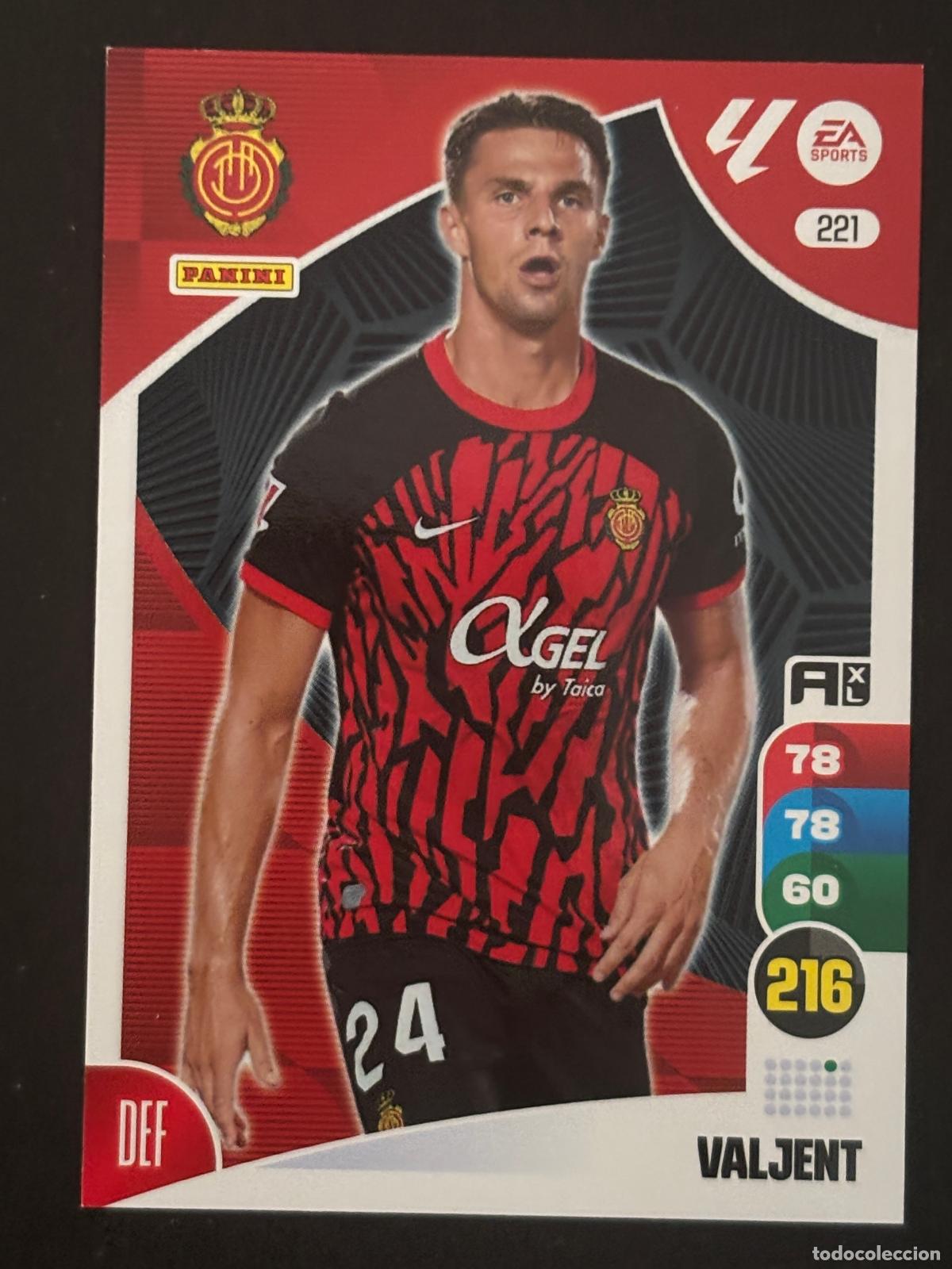 Football Stickers: 221 VALJENT MALLORCA ADRENALYN XL LALIGA EA SPORTS 24-25 2024-2025 PANINI