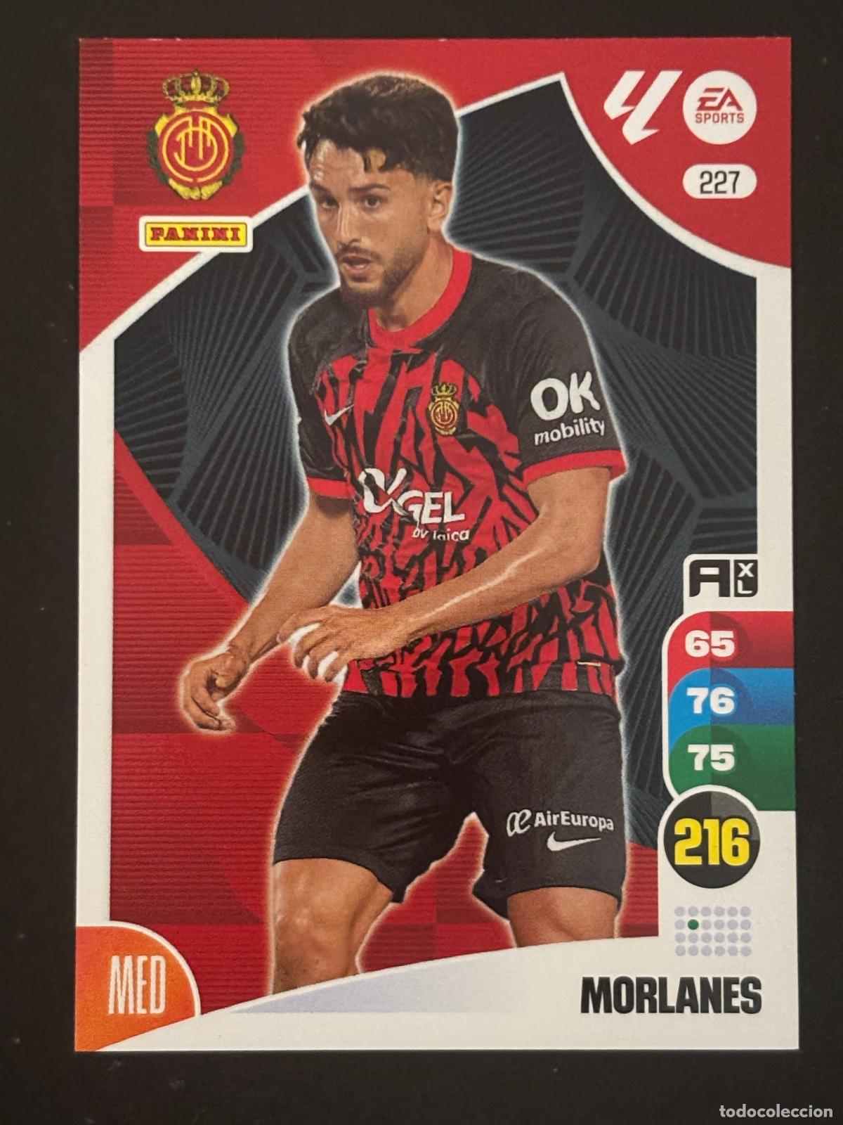 Cartes &agrave; collectionner de Football: 227 MORLANES MALLORCA ADRENALYN XL LALIGA EA SPORTS 24-25 2024-2025 PANINI