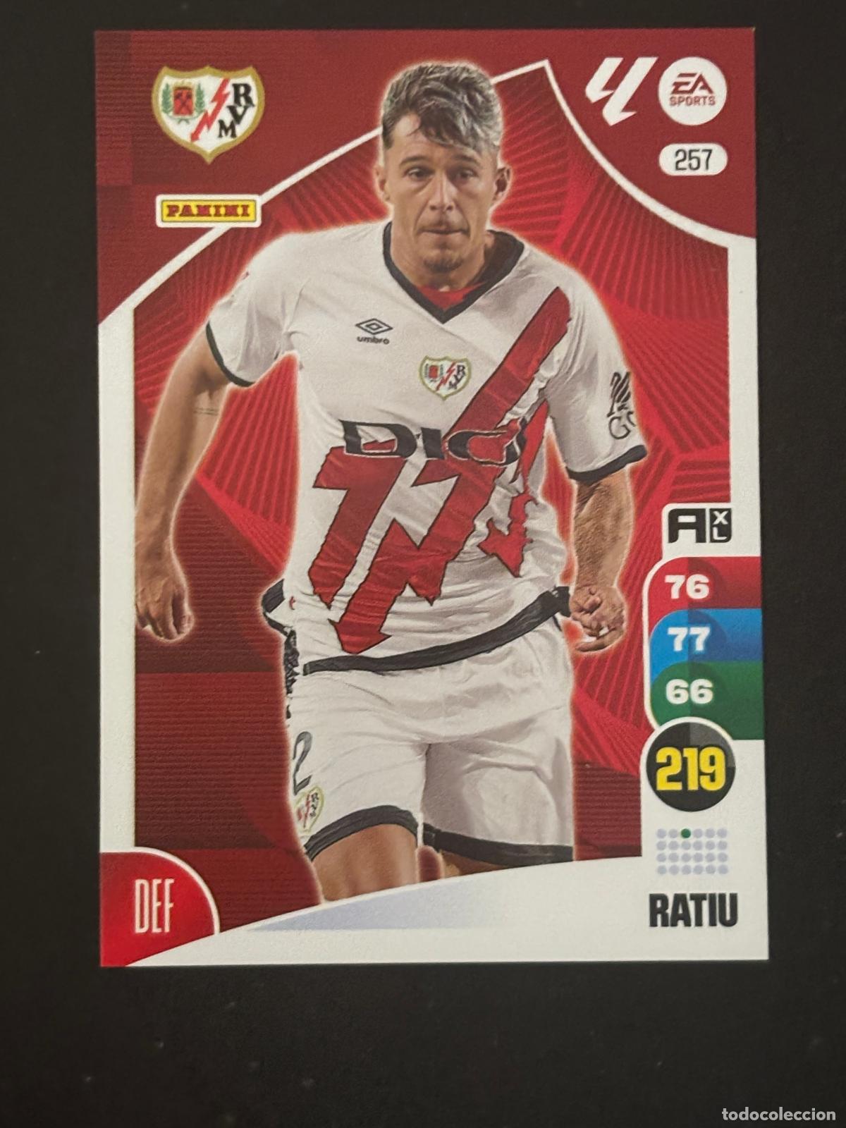Cartes &agrave; collectionner de Football: 257 RATIU RAYO ADRENALYN XL LALIGA EA SPORTS 24-25 2024-2025 PANINI