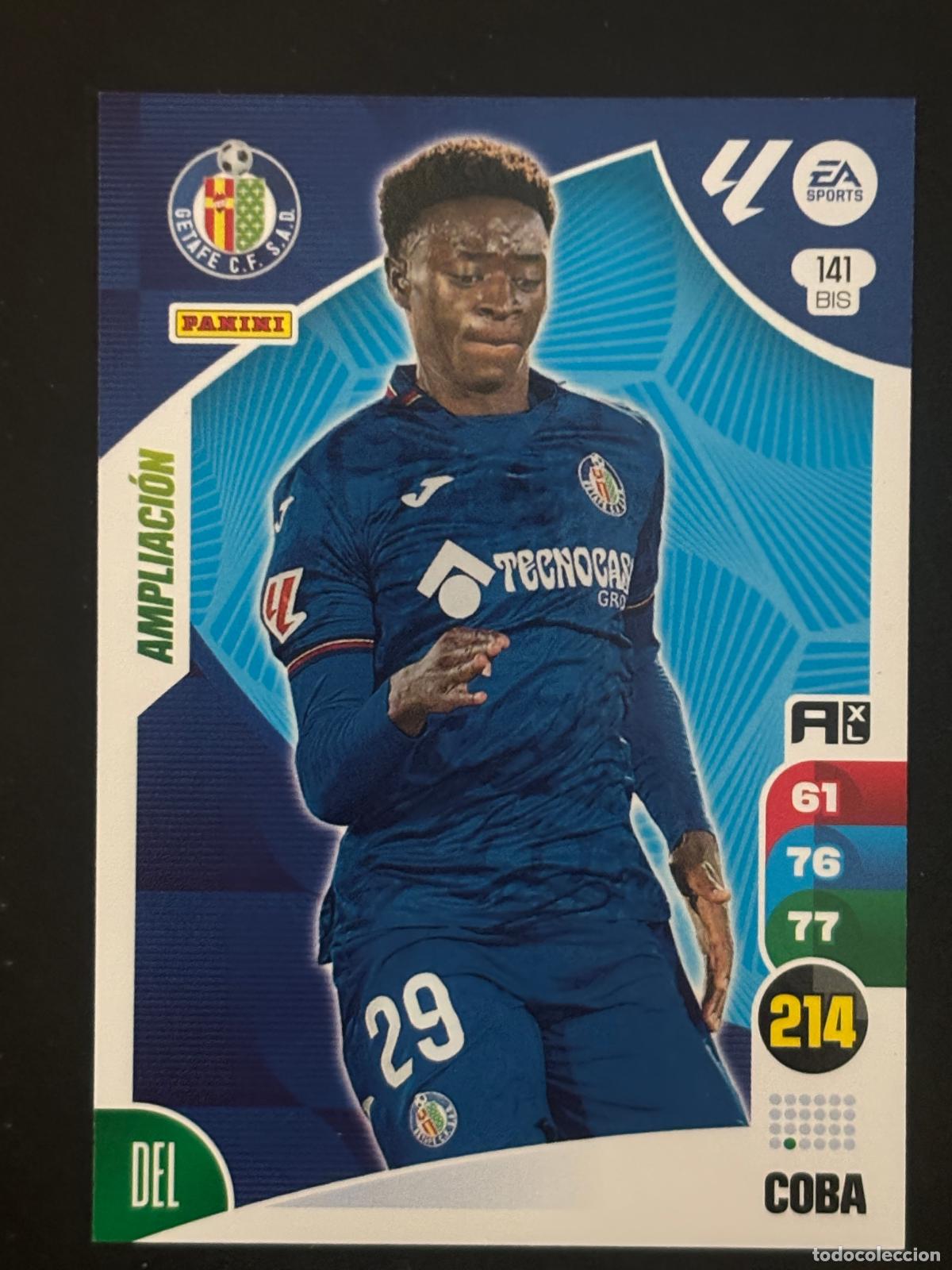 Cartes &agrave; collectionner de Football: 141BIS COBA GETAFE ADRENALYN PLUS 2&ordf; EDICI&Oacute;N ADRENALYN XL LALIGA EA SPORTS 24-25 2024-2025