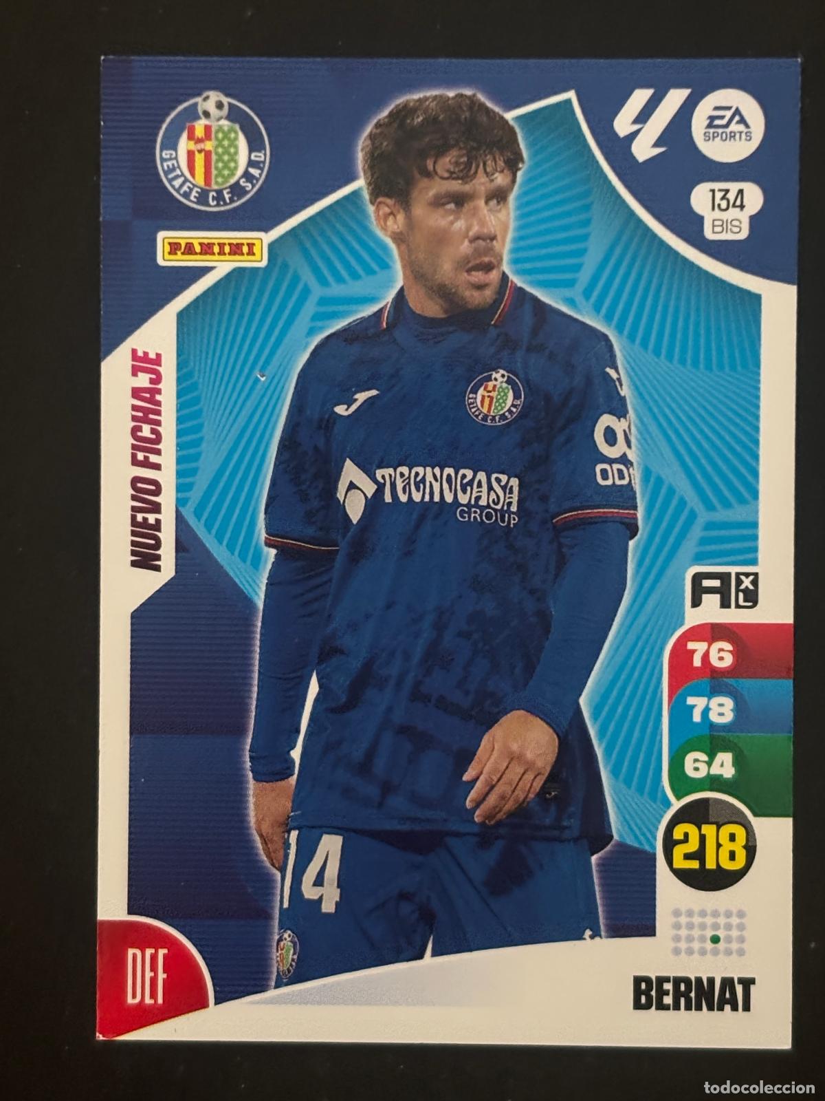 Cartes &agrave; collectionner de Football: 134BIS BERNAT GETAFE ADRENALYN PLUS 2&ordf; EDICI&Oacute;N ADRENALYN XL LALIGA 24-25 2024-2025