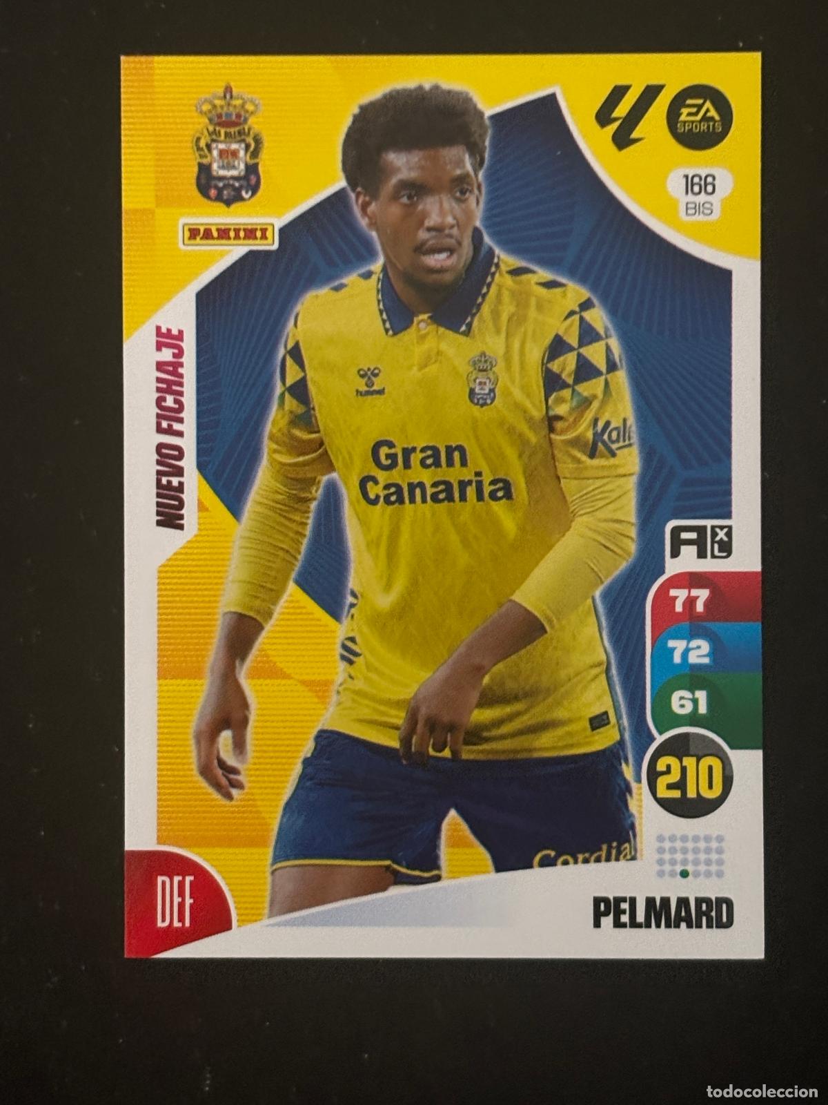 Cartes &agrave; collectionner de Football: 166BIS PELMARD LAS PALMAS ADRENALYN PLUS 2&ordf; EDICI&Oacute;N ADRENALYN XL LALIGA 24-25 2024-2025