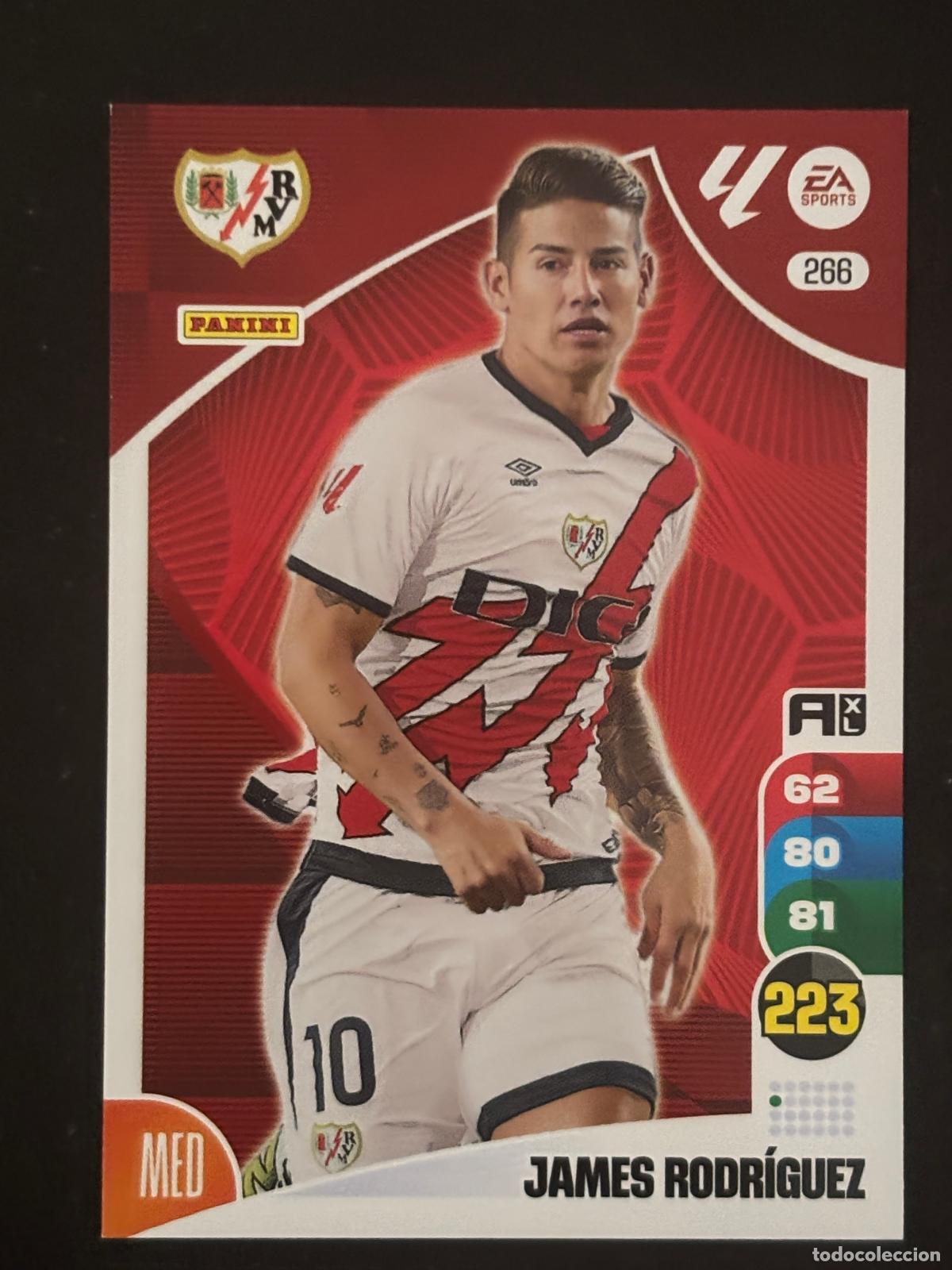 Cartes &agrave; collectionner de Football: 266 JAMES RODR&Iacute;GUEZ RAYO ADRENALYN XL LALIGA EA SPORTS 24-25 2024-2025 PANINI