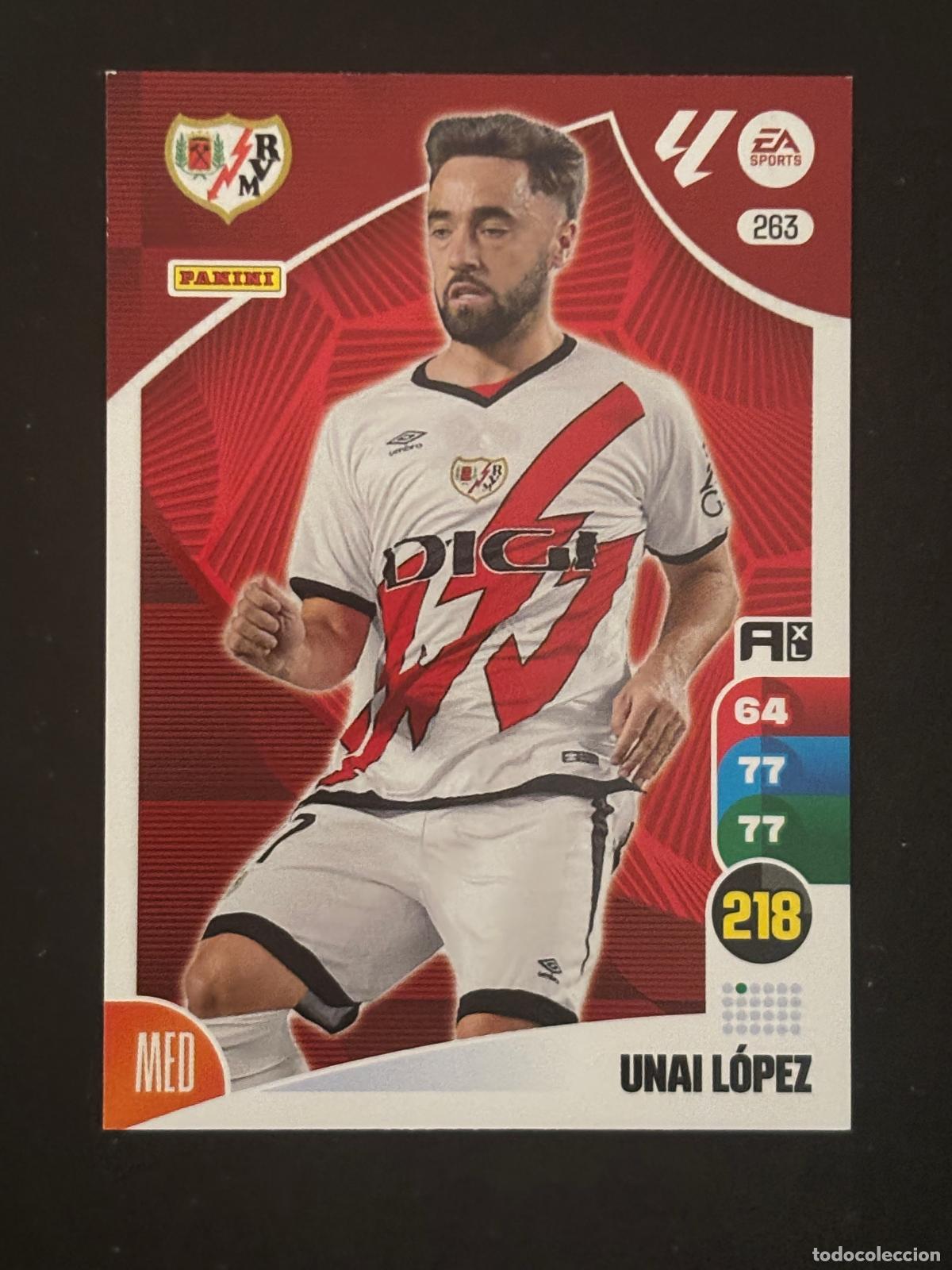 Cromos de f&uacute;tbol: 263 UNAI L&Oacute;PEZ RAYO ADRENALYN XL LALIGA EA SPORTS 24-25 2024-2025 PANINI