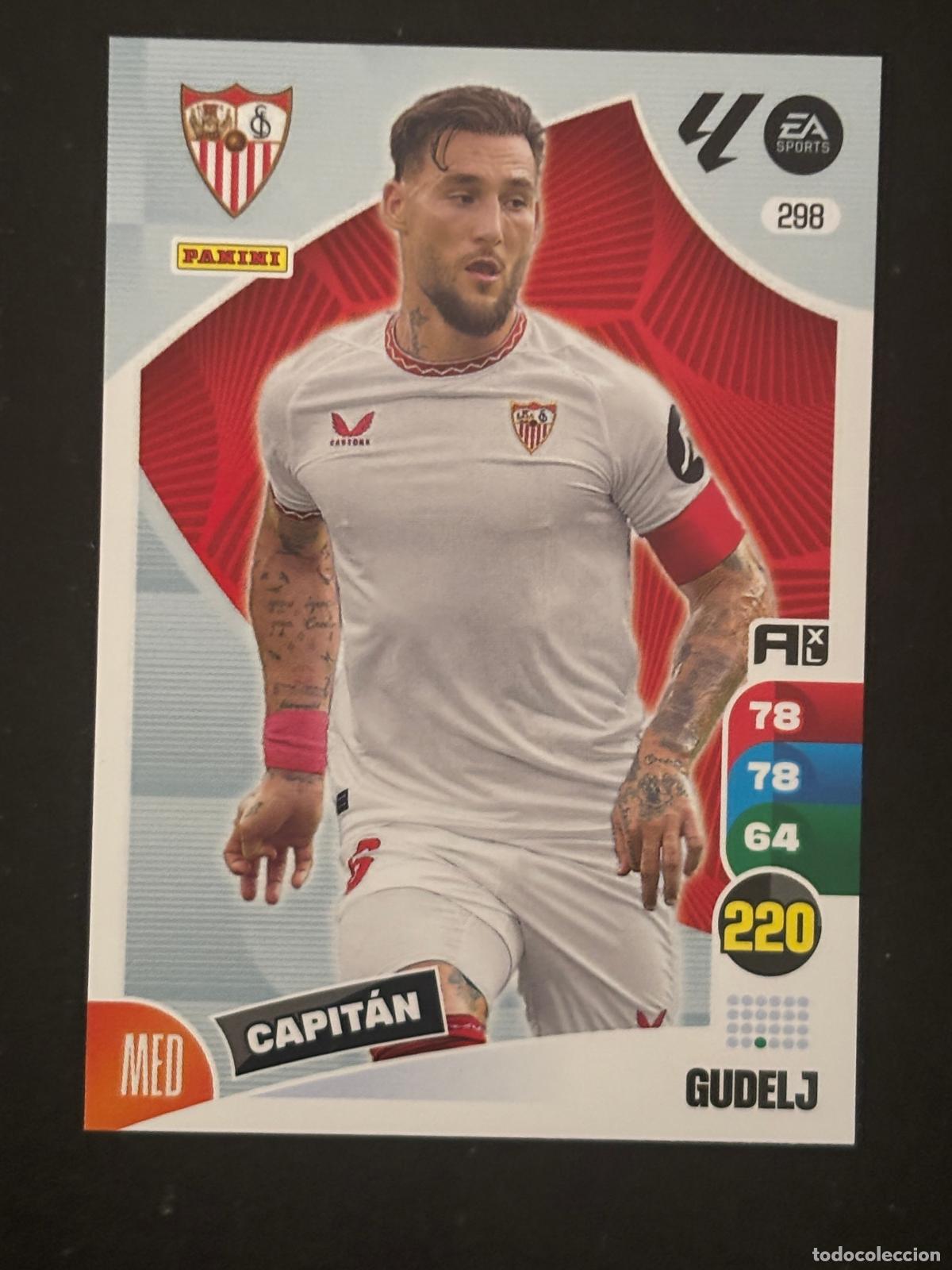 Figurine di Calcio: 298 GUDELJ SEVILLA ADRENALYN XL LALIGA EA SPORTS 24-25 2024-2025 PANINI