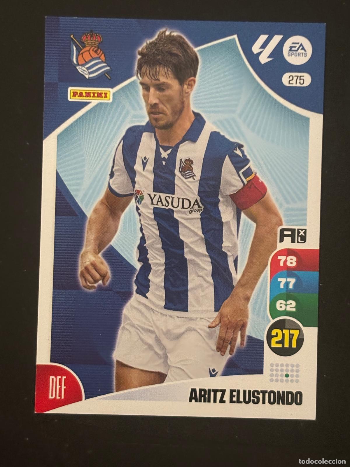 Figurine di Calcio: 275 ARITZ ELUSTONDO REAL SOCIEDAD ADRENALYN XL LALIGA EA SPORTS 24-25 2024-2025 PANINI