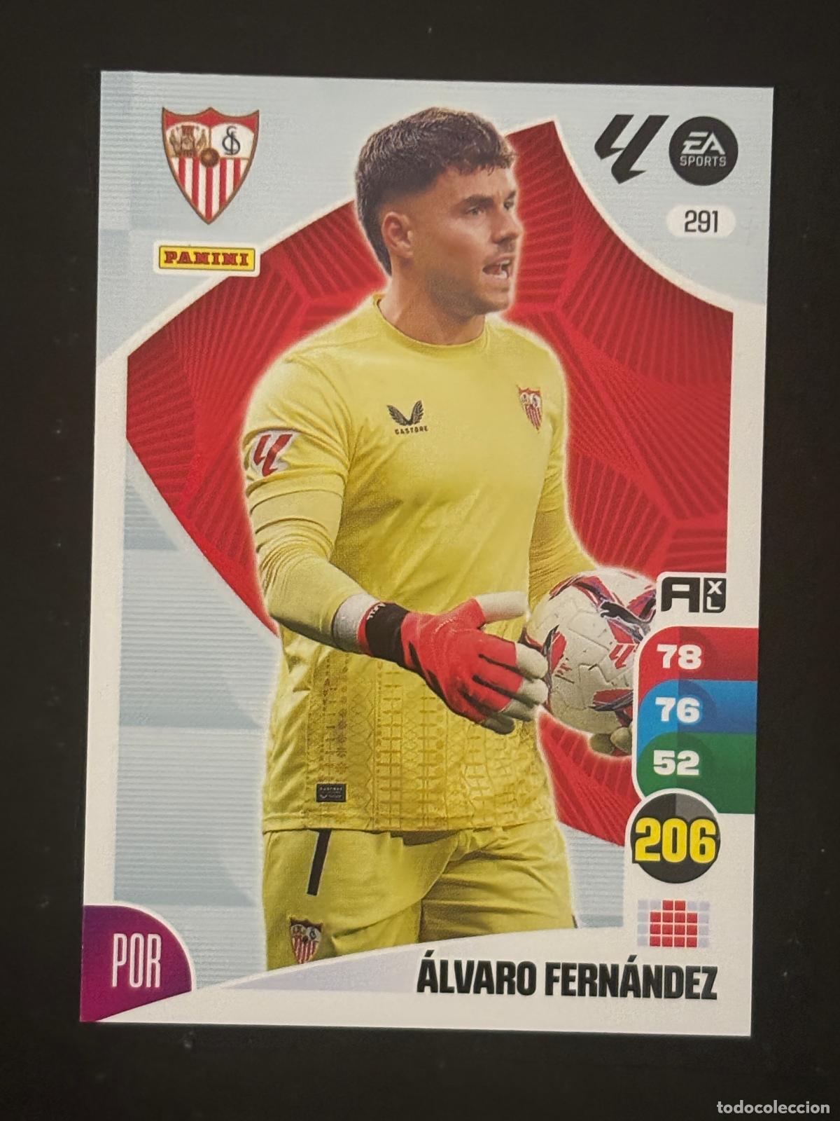 Figurine di Calcio: 291 &Aacute;LVARO FERN&Aacute;NDEZ SEVILLA ADRENALYN XL LALIGA EA SPORTS 24-25 2024-2025 PANINI