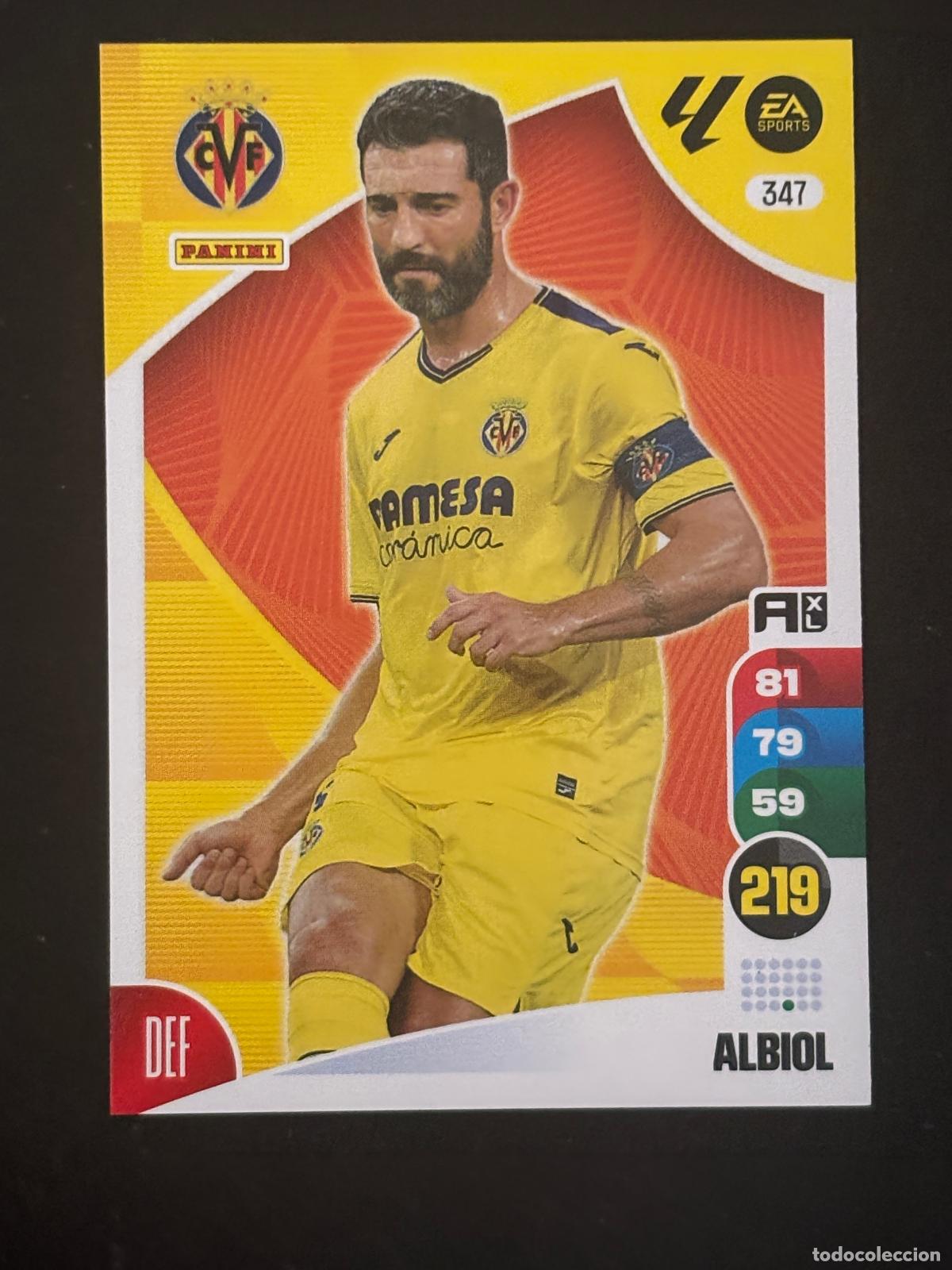 Figurine di Calcio: 347 ALBIOL VILLARREAL ADRENALYN XL LALIGA EA SPORTS 24-25 2024-2025 PANINI