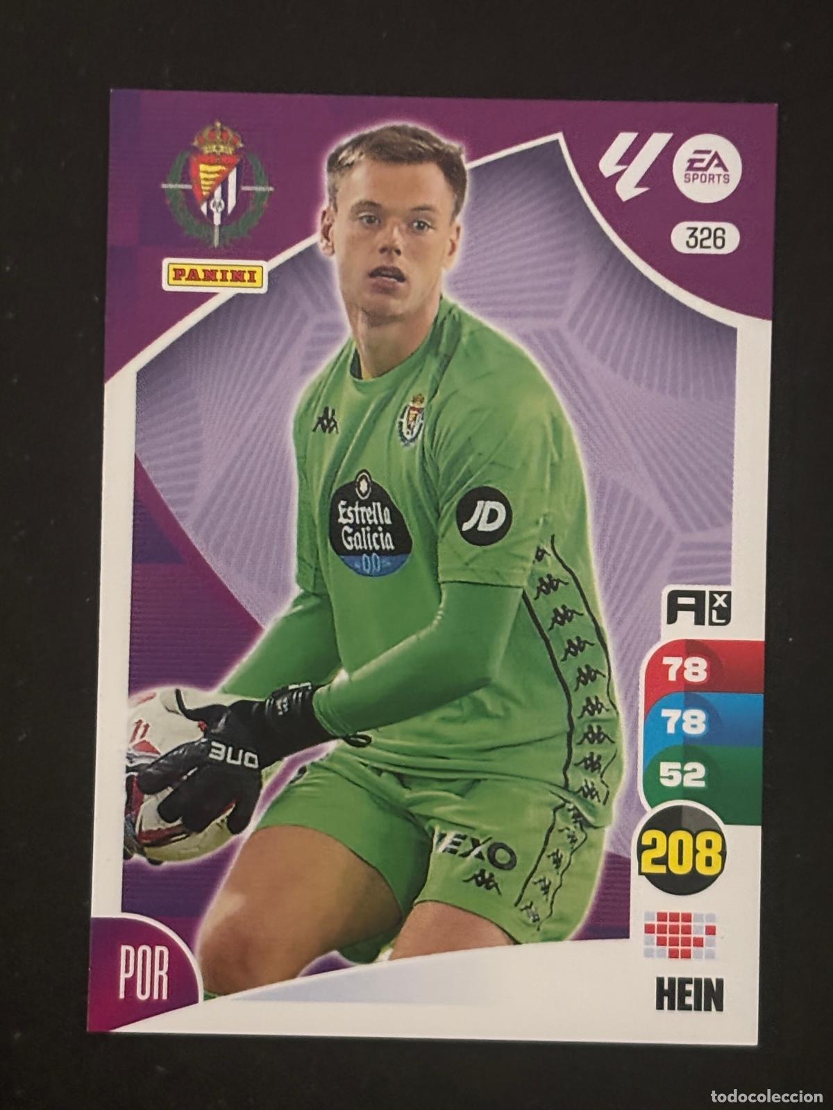 Figurine di Calcio: 326 HEIN VALLADOLID ADRENALYN XL LALIGA EA SPORTS 24-25 2024-2025 PANINI