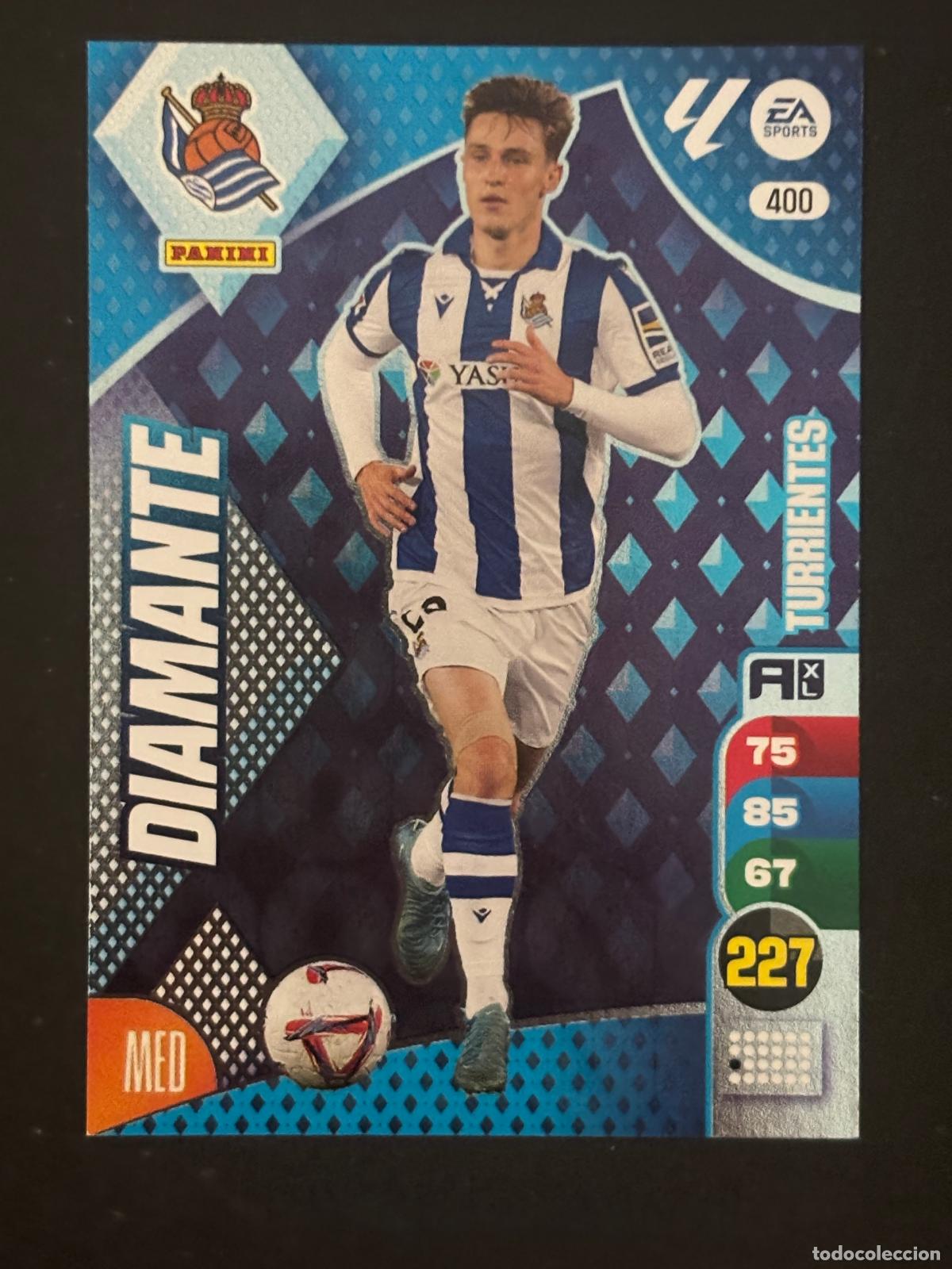 Football Stickers: 400 TURRIENTES REAL SOCIEDAD DIAMANTES ADRENALYN XL LALIGA EA SPORTS 24-25 2024-2025